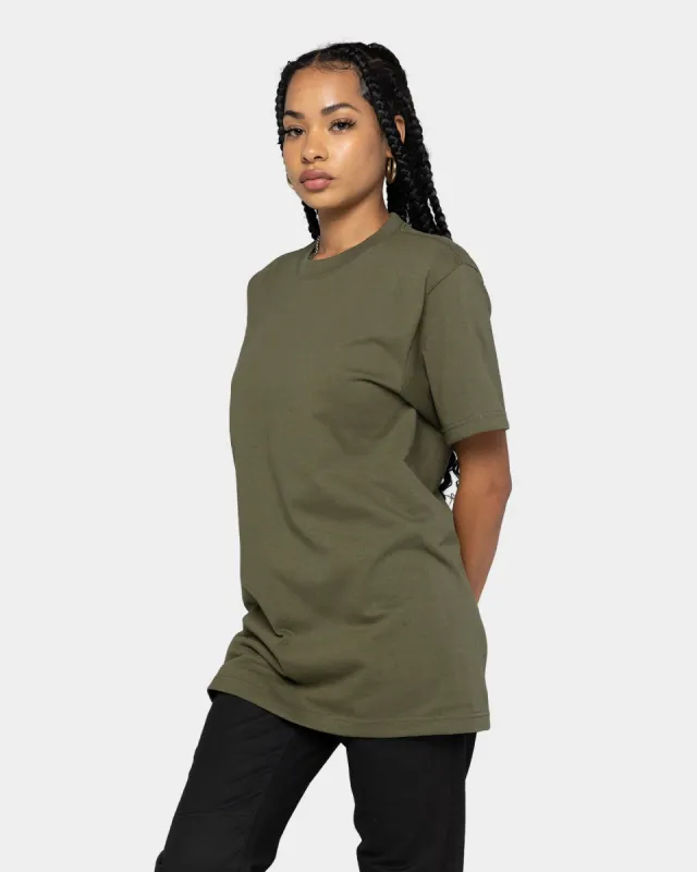 Shaka Wear Max Heavyweight Short Sleeve T-Shirt Olive sold by Culture Kings