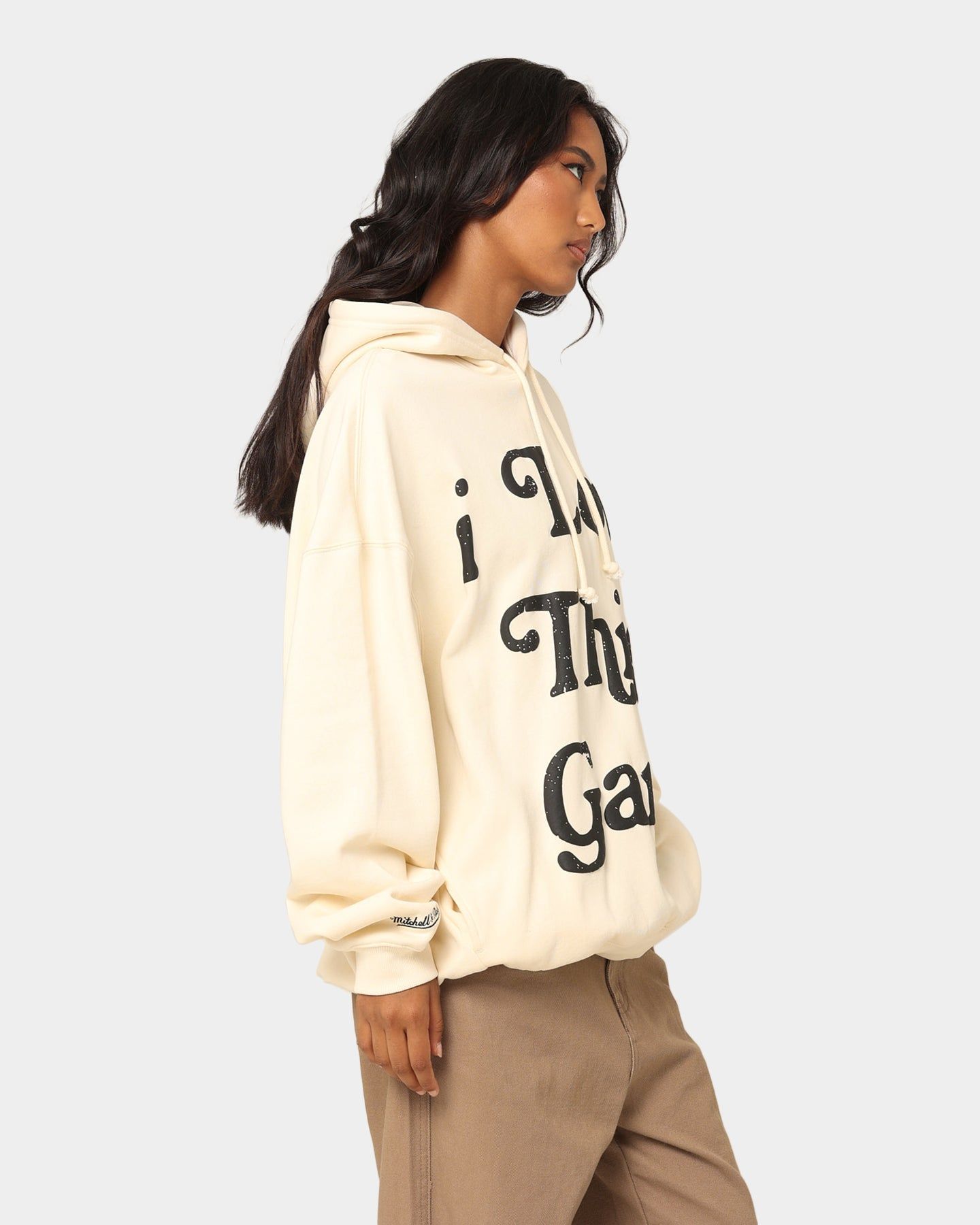 Mitchell & Ness I Love This Game Hoodie Unbleached sold by Culture Kings product image thumbnail 6