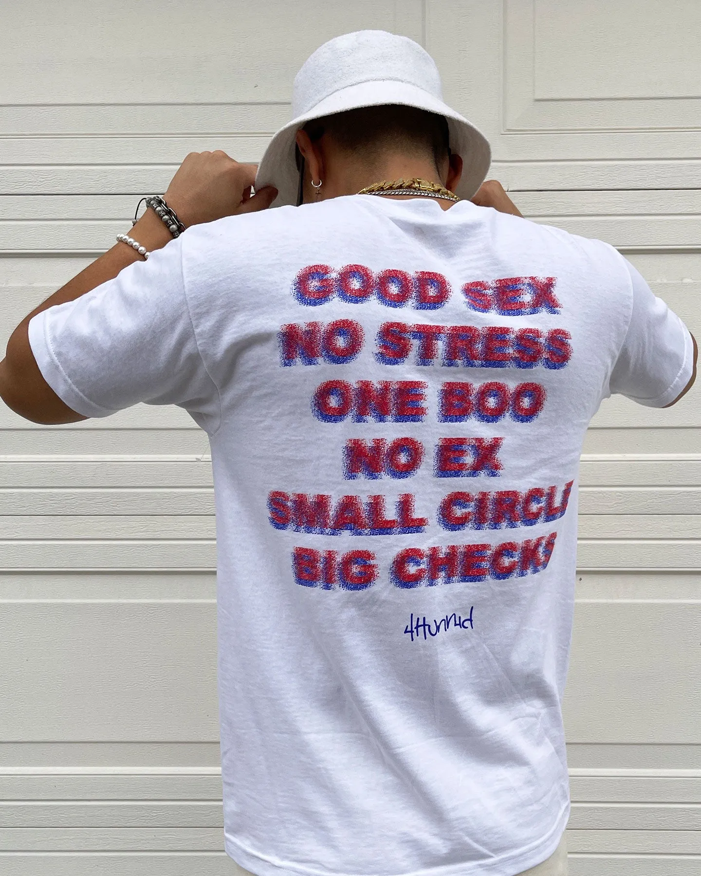 4Hunnid Good Sex Tee White sold by Culture Kings product image thumbnail 2