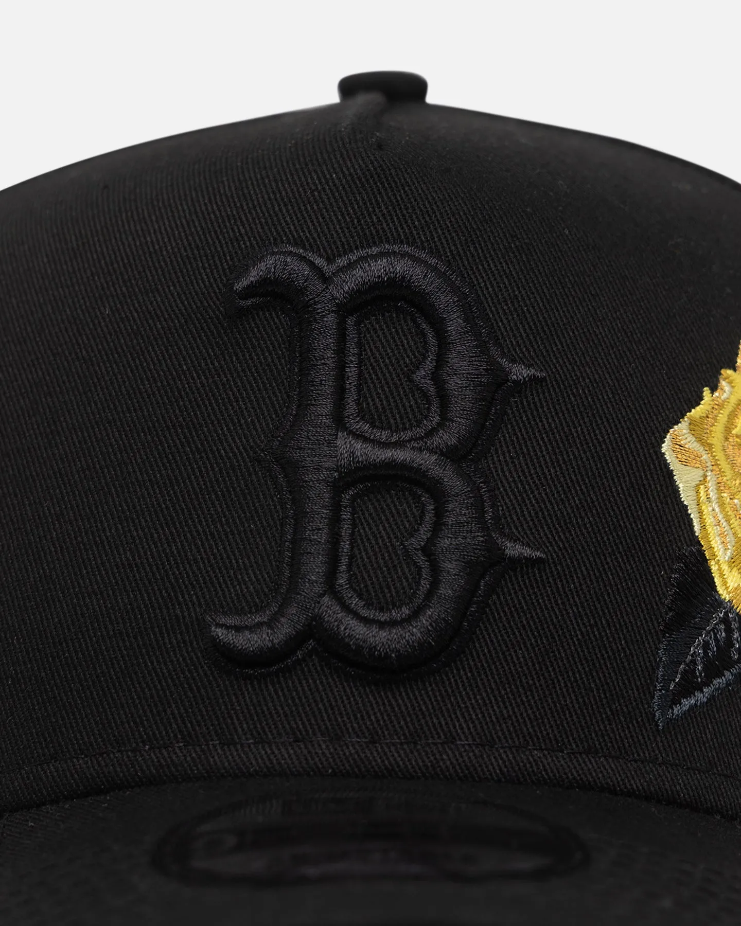 New Era Boston Red Sox 'Black Tonal Gold Rose' 9FORTY A-Frame Snapback Black/Gold sold by Culture Kings product image thumbnail 5