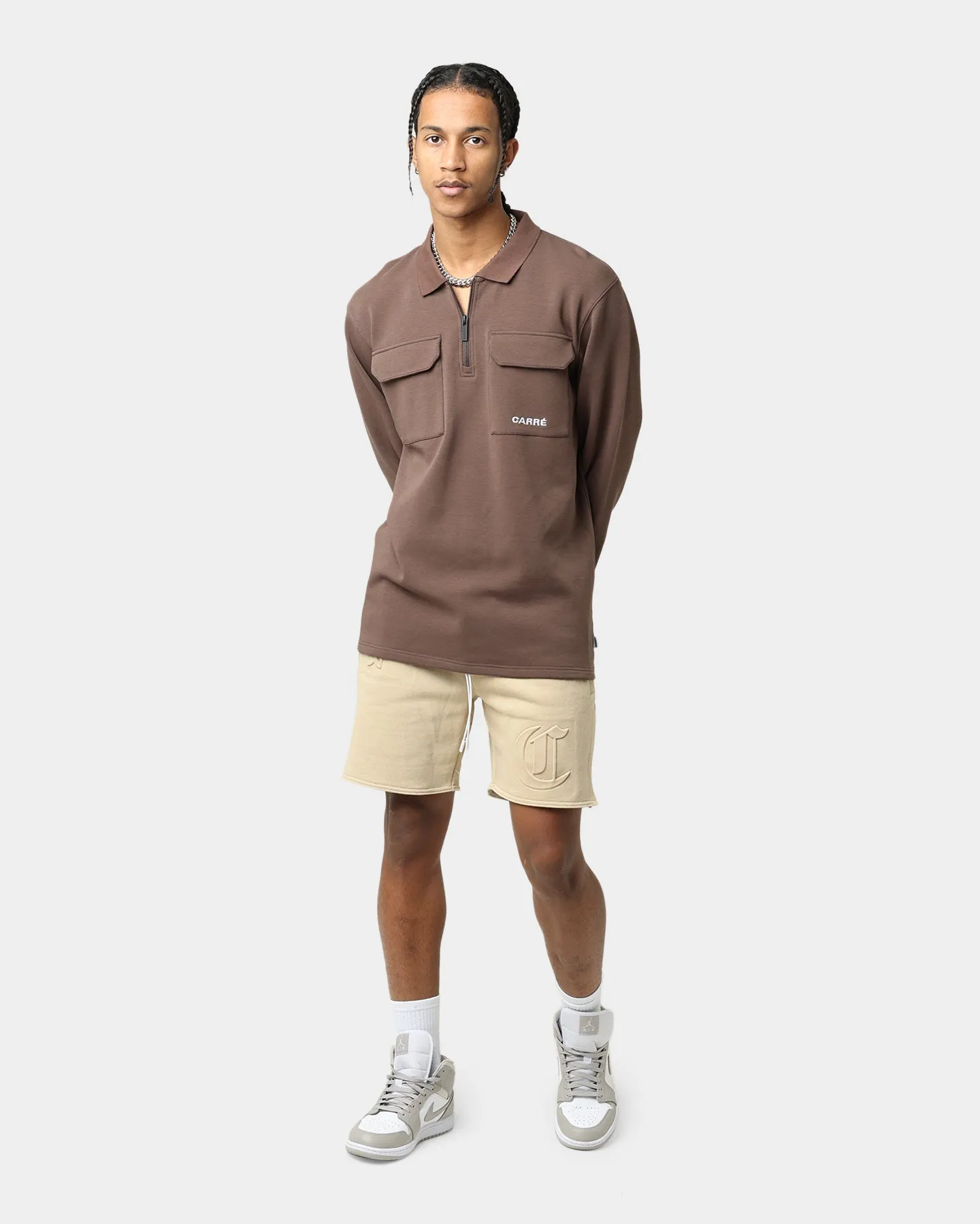 Carré CP Sweat Shorts Stone sold by Culture Kings product image thumbnail 2