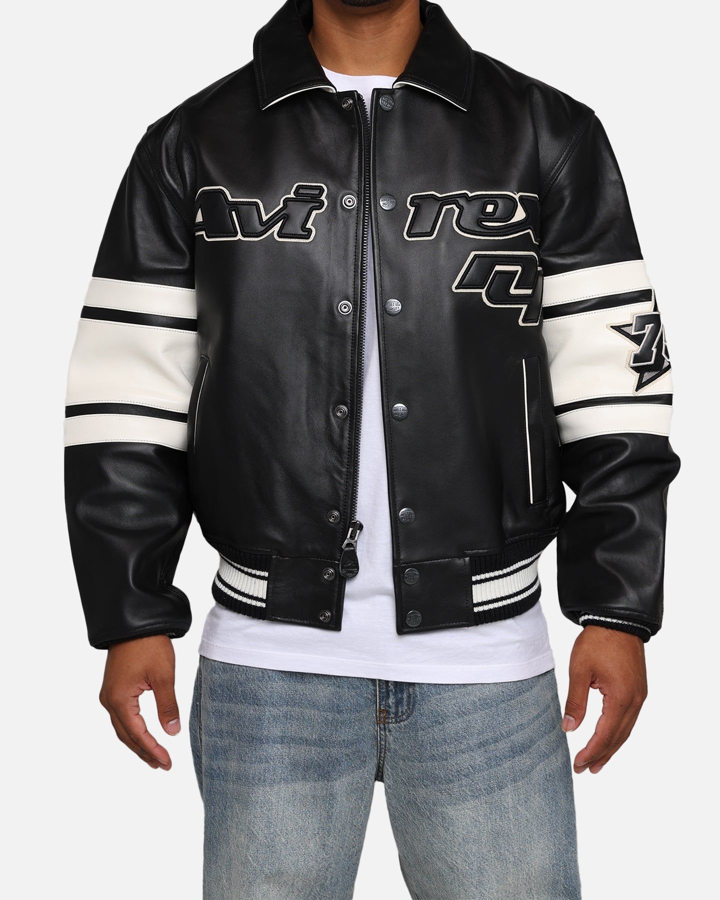 Avirex Brooklyn Jacket Black sold by Culture Kings product image thumbnail 4