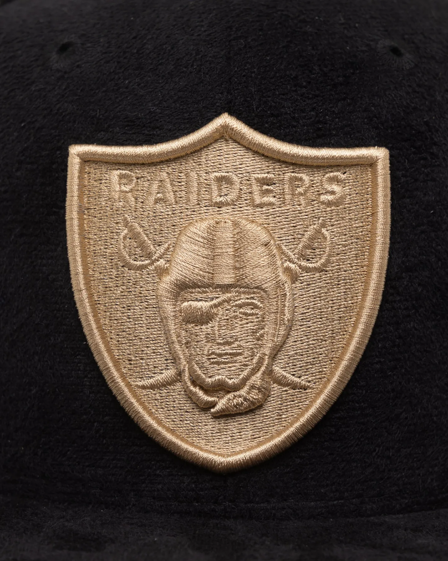 New Era Las Vegas Raiders 'Black Tan Suede' 59FIFTY Fitted Black/Tan sold by Culture Kings product image thumbnail 5