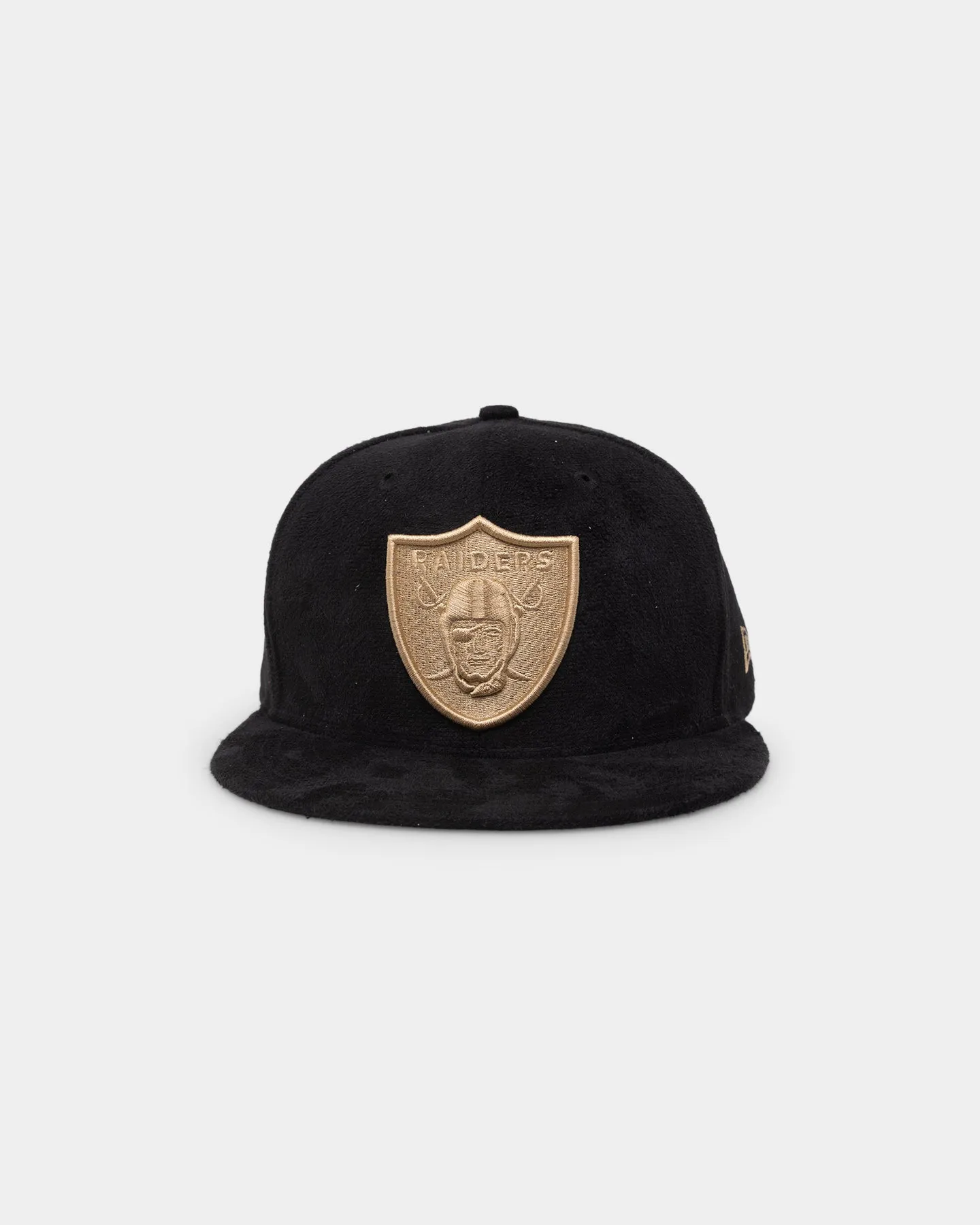 New Era Las Vegas Raiders 'Black Tan Suede' 59FIFTY Fitted Black/Tan sold by Culture Kings