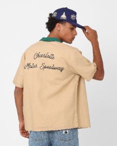 The New Establishment CMS Race Team Shirt Stone/Green sold by Culture Kings