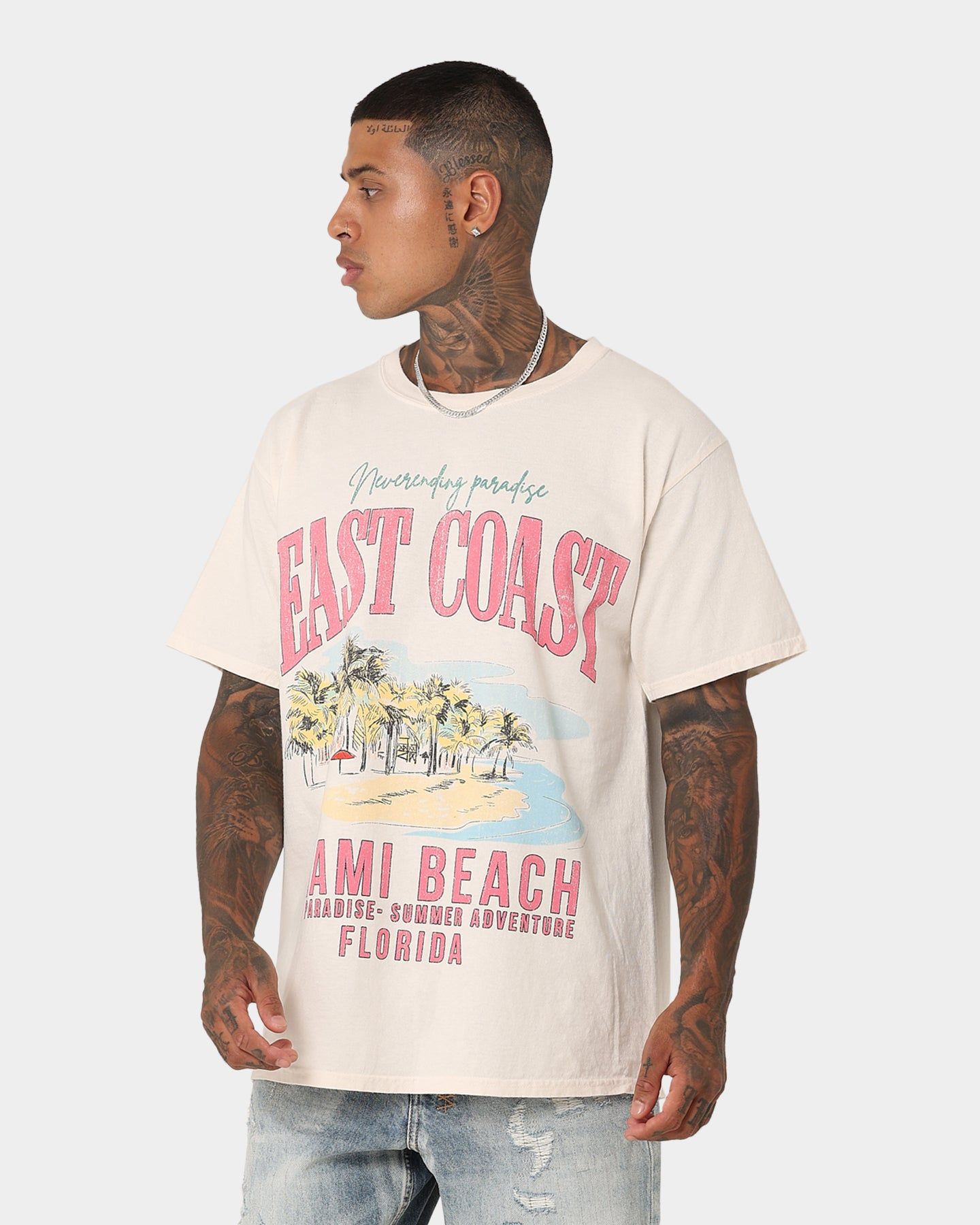 American Thrift Miami Beach Vintage T-Shirt Off White sold by Culture Kings product image thumbnail 7