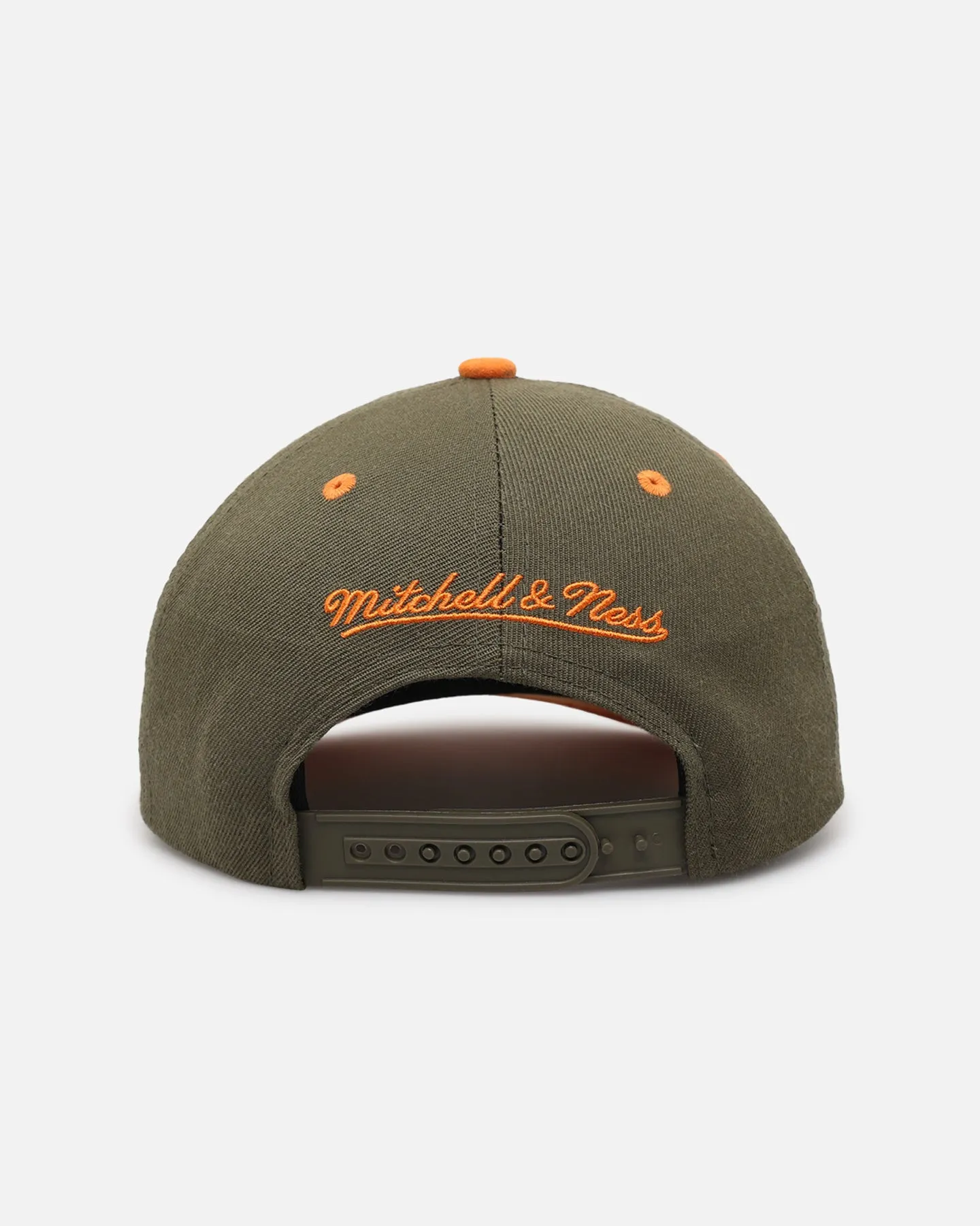 Mitchell & Ness Seattle Supersonics 'Harmony of Hues' Pro Crown Snapback Olive/Orange sold by Culture Kings product image thumbnail 2