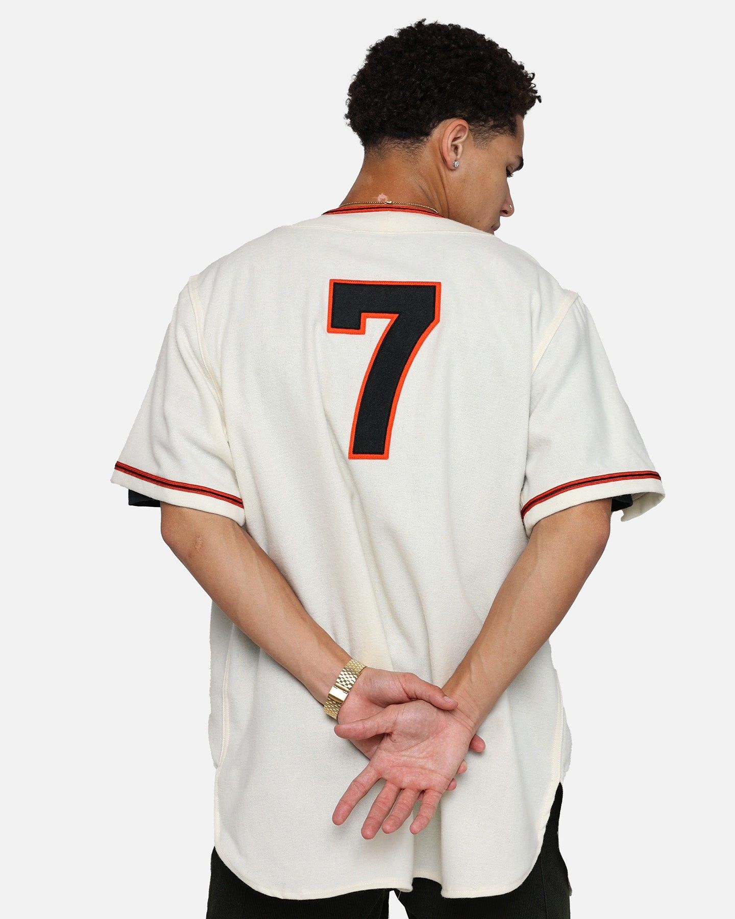 Ebbets Field Flannels Tokyo Kyojin (Giants) 1953 Home Jersey White sold by Culture Kings product image thumbnail 2