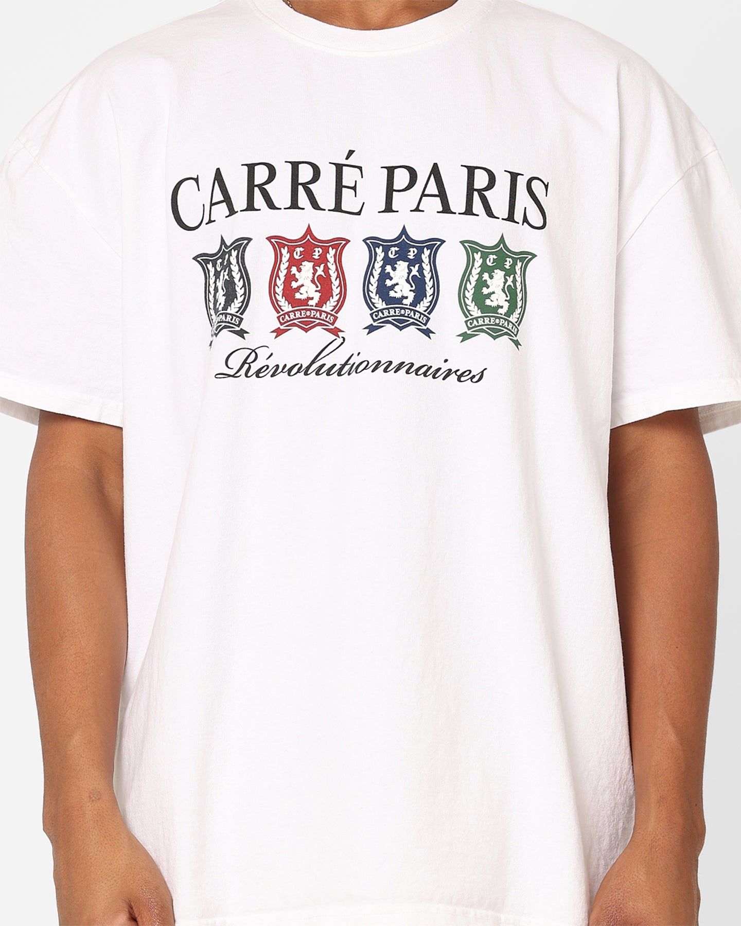 Carre Shield T-Shirt White sold by Culture Kings product image thumbnail 3