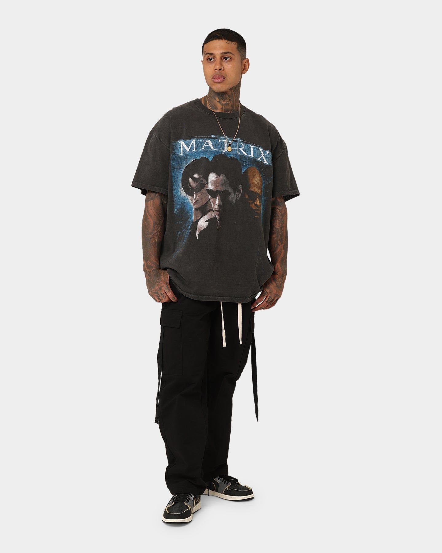 American Thrift X The Matrix Heavyweight Vintage T-Shirt Black Wash sold by Culture Kings product image thumbnail 3