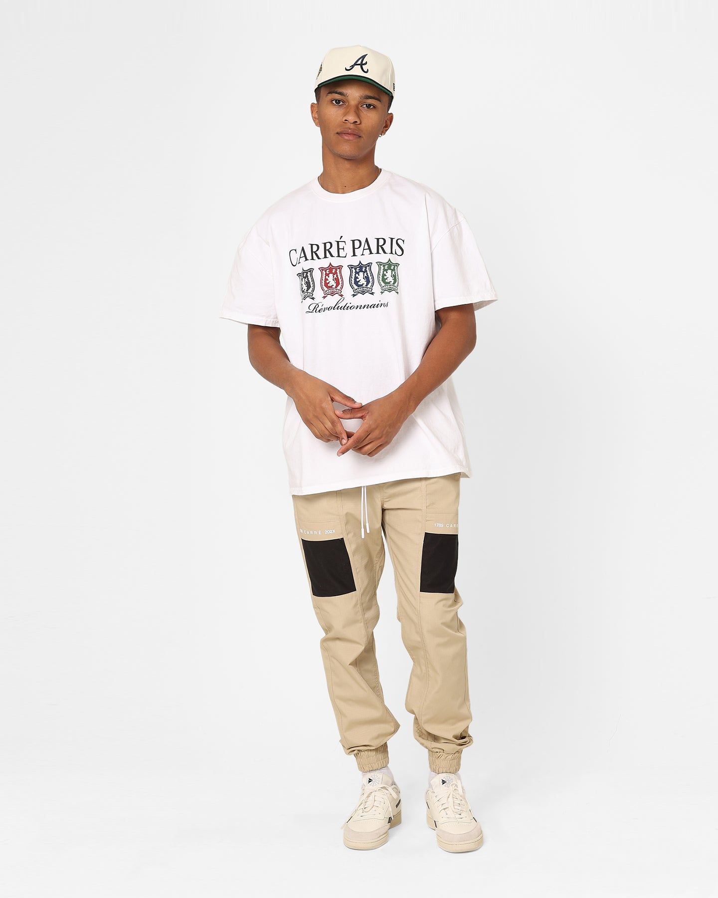 Carre Shield T-Shirt White sold by Culture Kings product image thumbnail 2