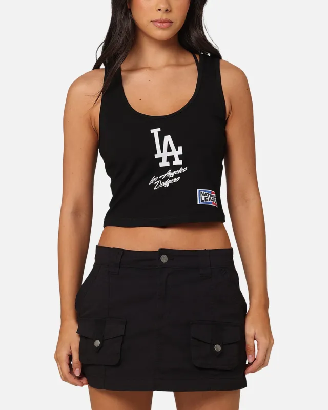 Pro Standard Women's Los Angeles Dodgers Fitted Racerback Top Black sold by Culture Kings