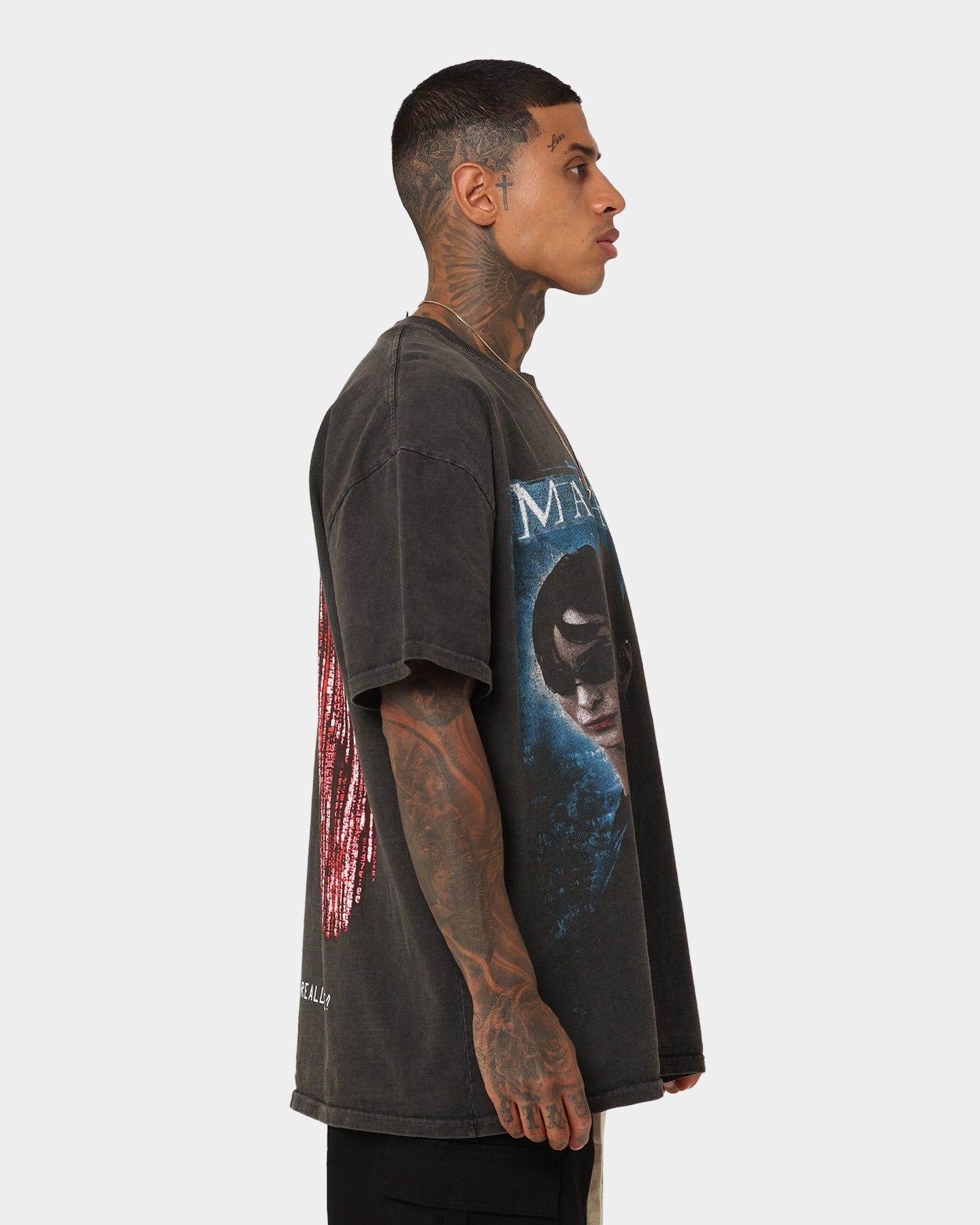 American Thrift X The Matrix Heavyweight Vintage T-Shirt Black Wash sold by Culture Kings product image thumbnail 6