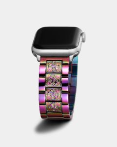 Guess Mainline Apple Watch Band Iridescent sold by Culture Kings