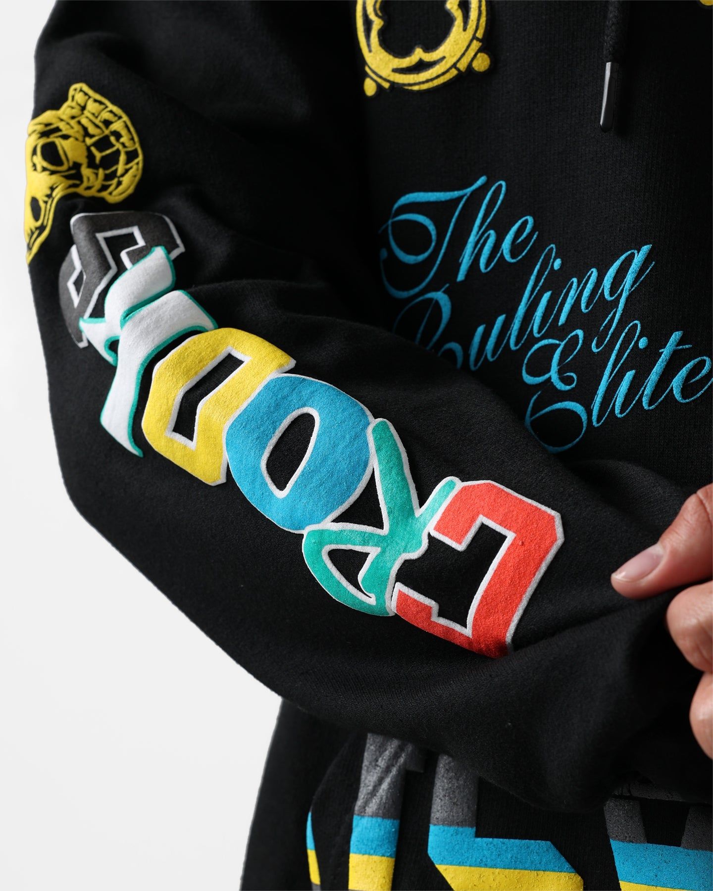 Crooks & Castles Everything Goes Hoodie Black sold by Culture Kings product image thumbnail 7