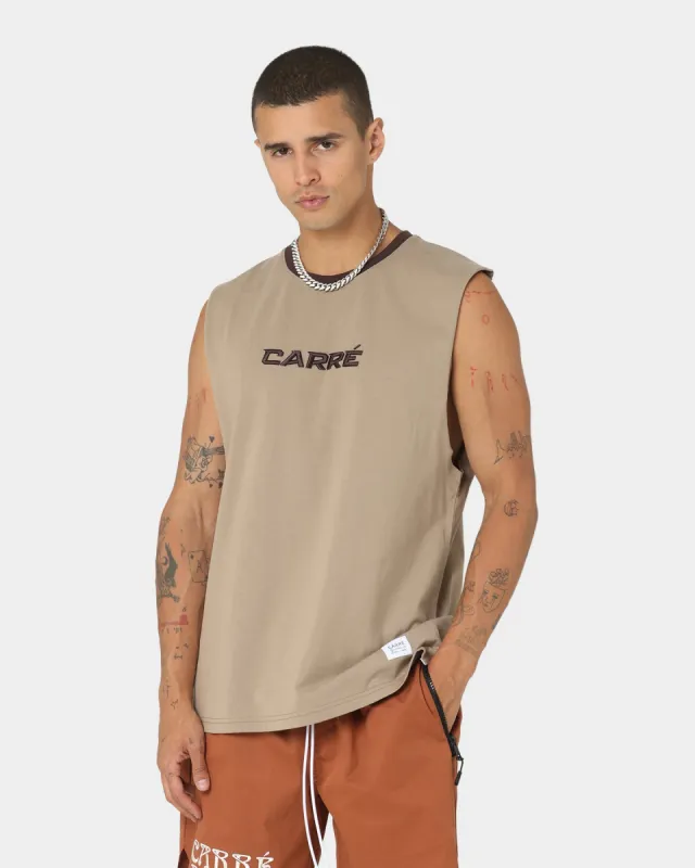 Carre Tutech Muscle T-Shirt Mocha sold by Culture Kings