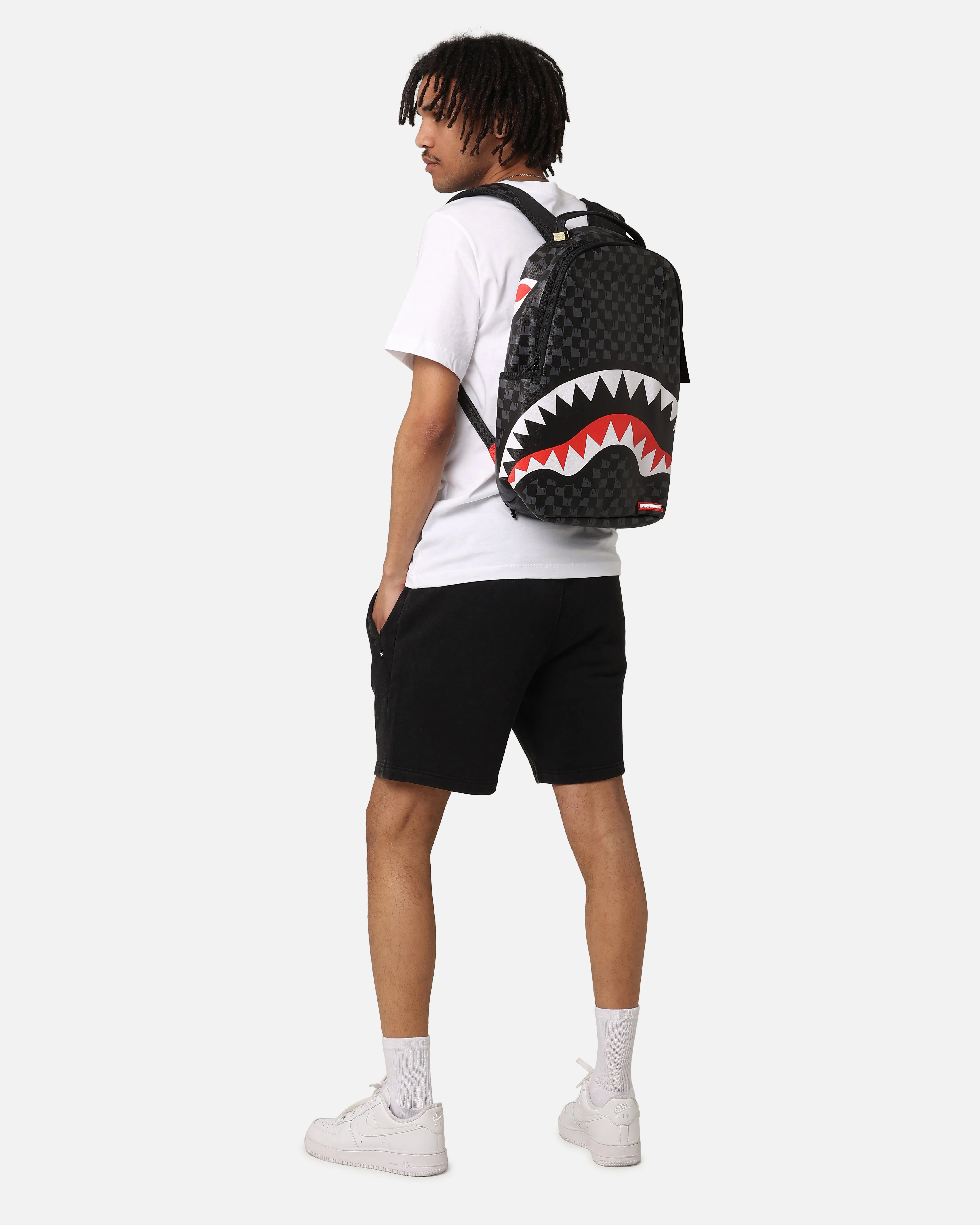 Sprayground Drip Check Shark Backpack Multi sold by Culture Kings product image thumbnail 3