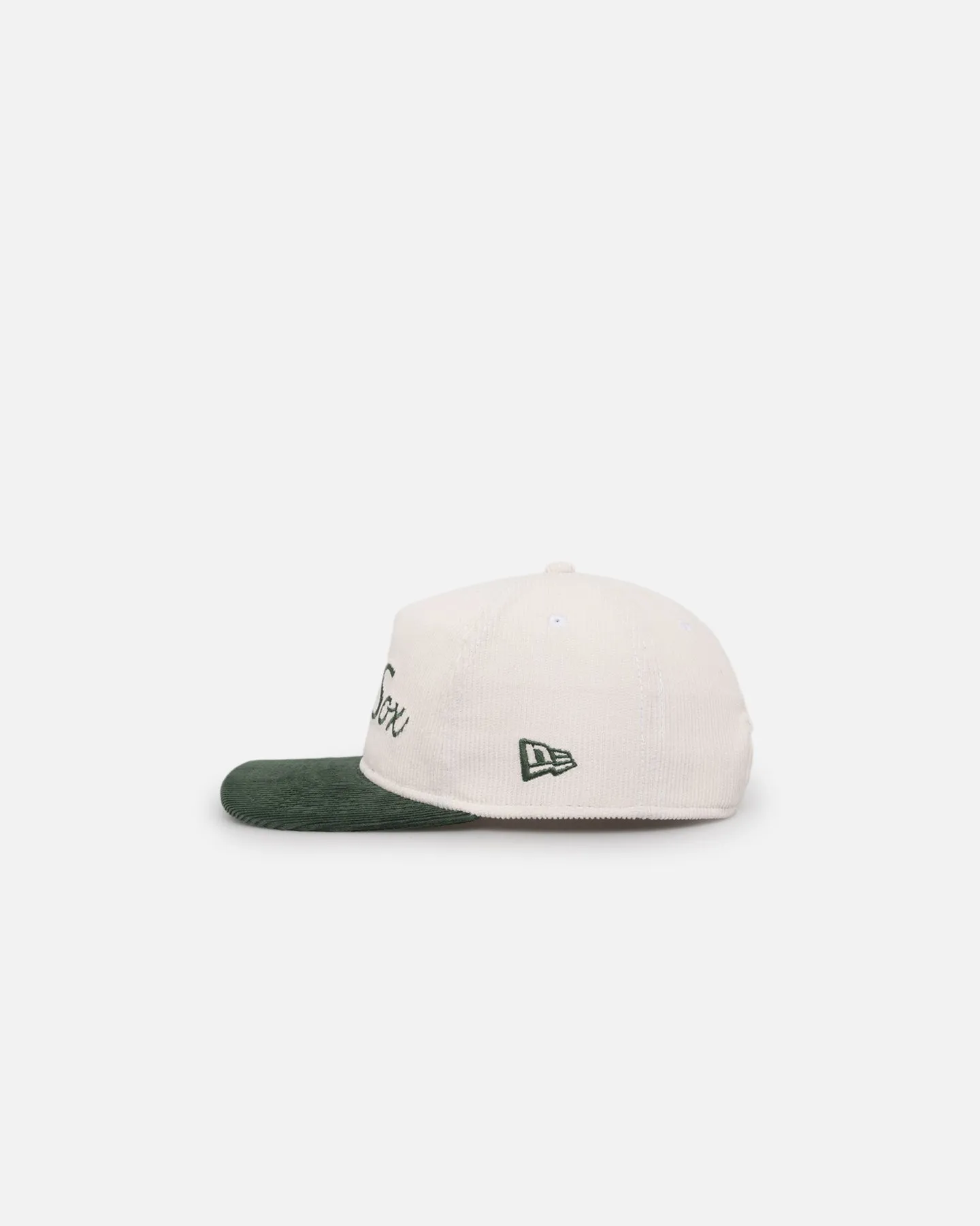 New Era Boston Red Sox 'Currency Corduroy' Golfer Pre-Curved Snapback Chrome White sold by Culture Kings product image thumbnail 5