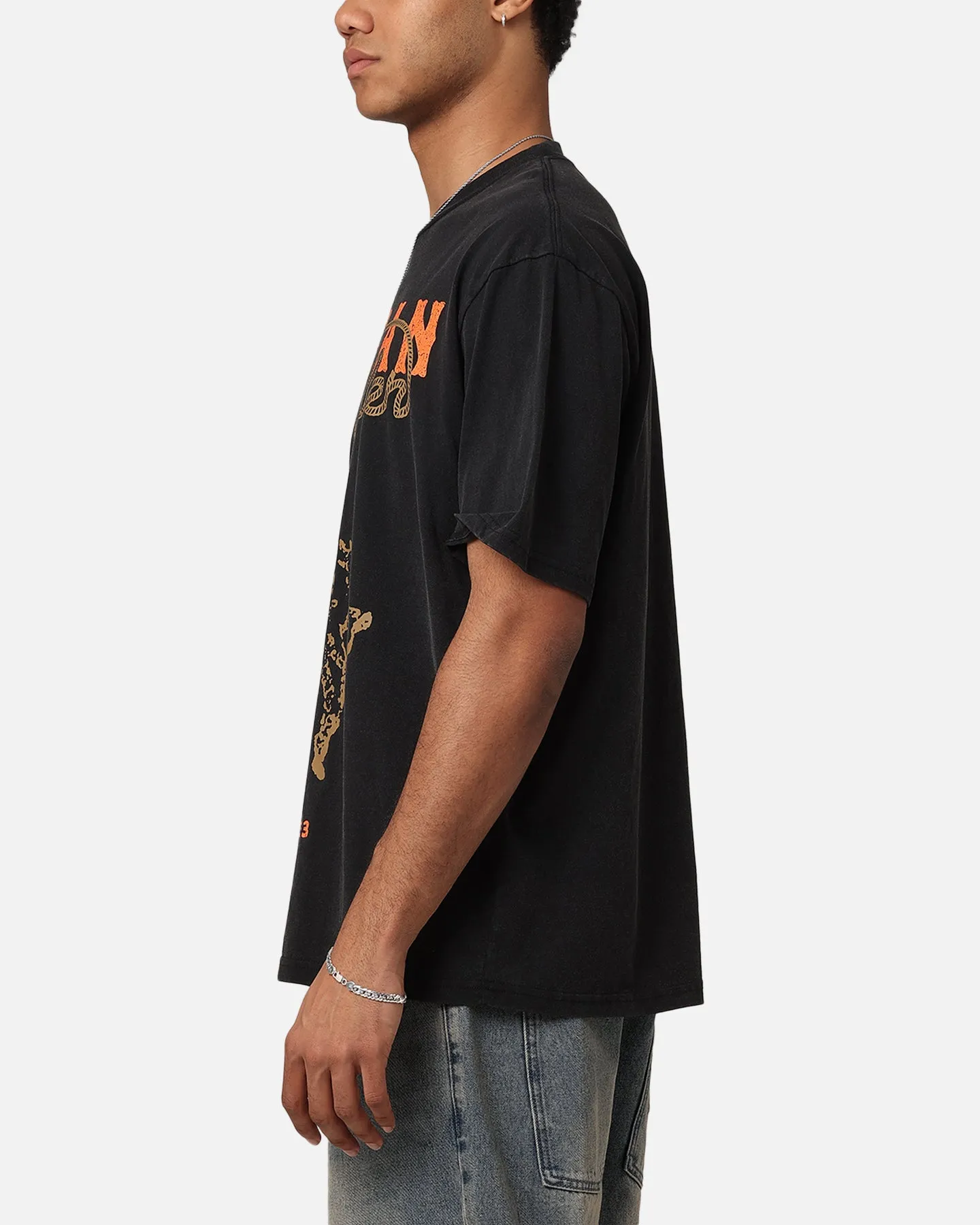 Morgan Wallen Cowboy T-Shirt Washed Black sold by Culture Kings product image thumbnail 5