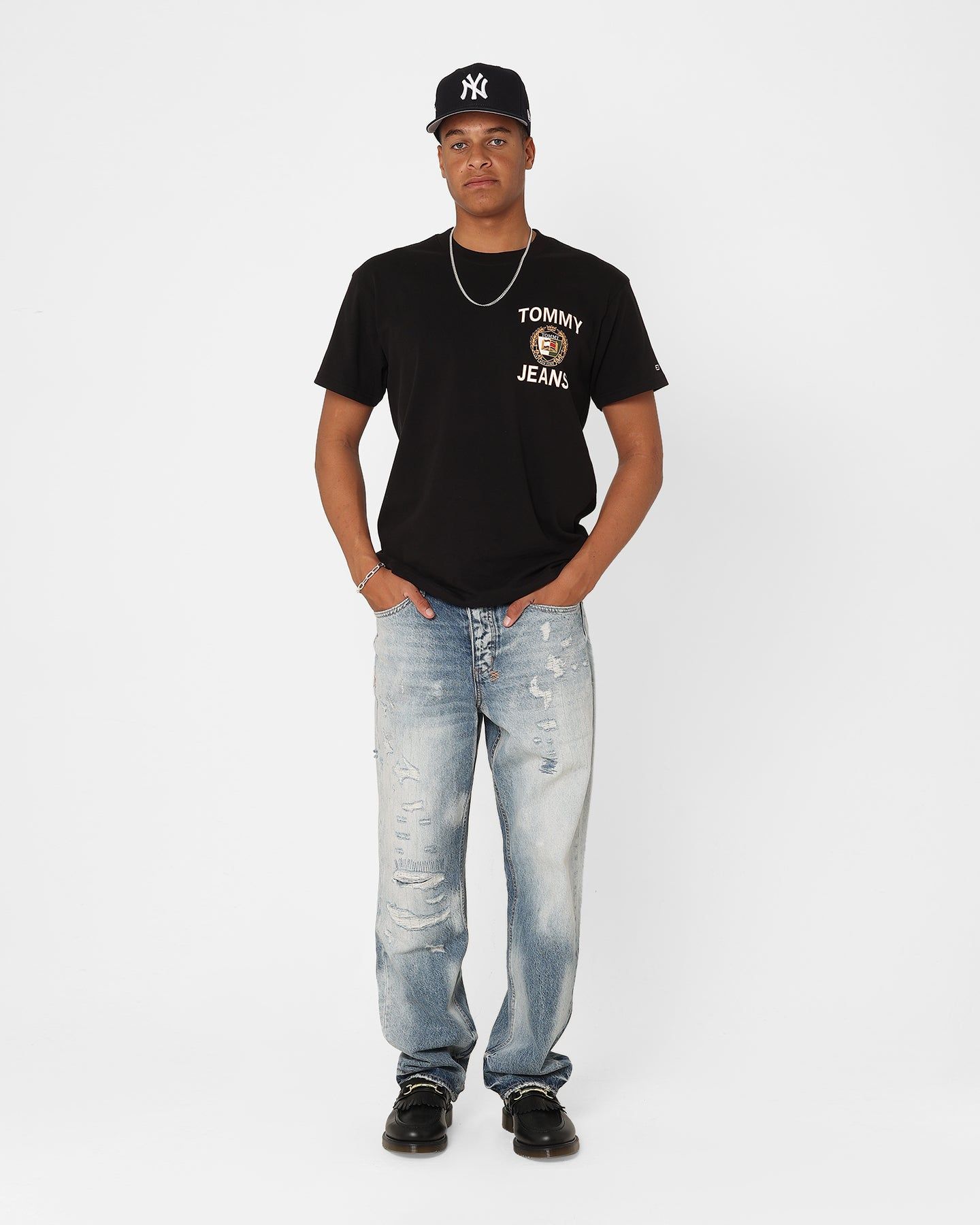 Tommy Jeans Relaxed Luxe 1 T-Shirt Black sold by Culture Kings product image thumbnail 8
