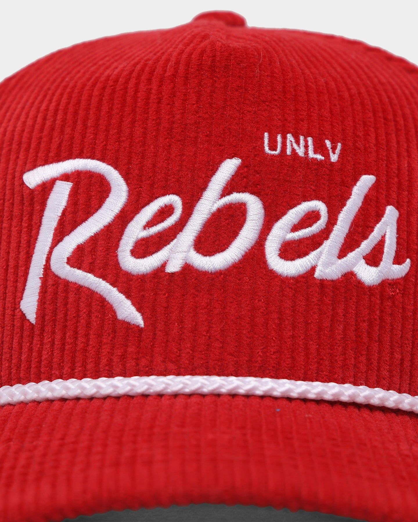 47 Brand UNLV Rebels 'NCAA Corduroy Team Script' Corduroy Crossrope 47 Hitch Snapback Red sold by Culture Kings product image thumbnail 5