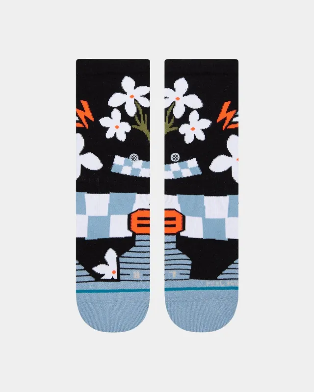 Stance Women's Brickyard Race Socks Black sold by Culture Kings