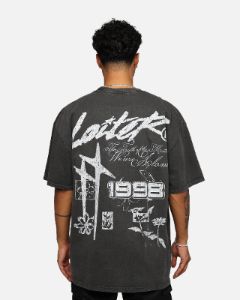 Loiter Firing Range Vintage T-Shirt Black Wash sold by Culture Kings