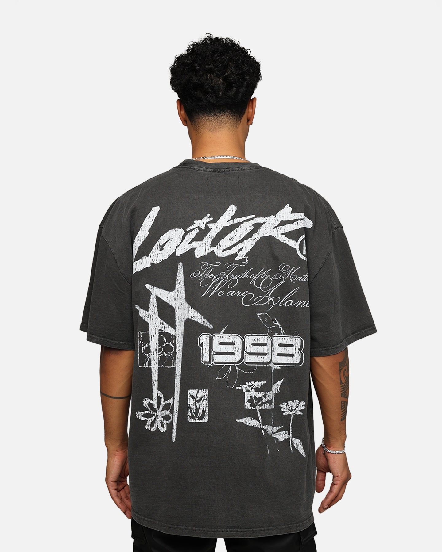 Loiter Firing Range Vintage T-Shirt Black Wash sold by Culture Kings product image thumbnail 5
