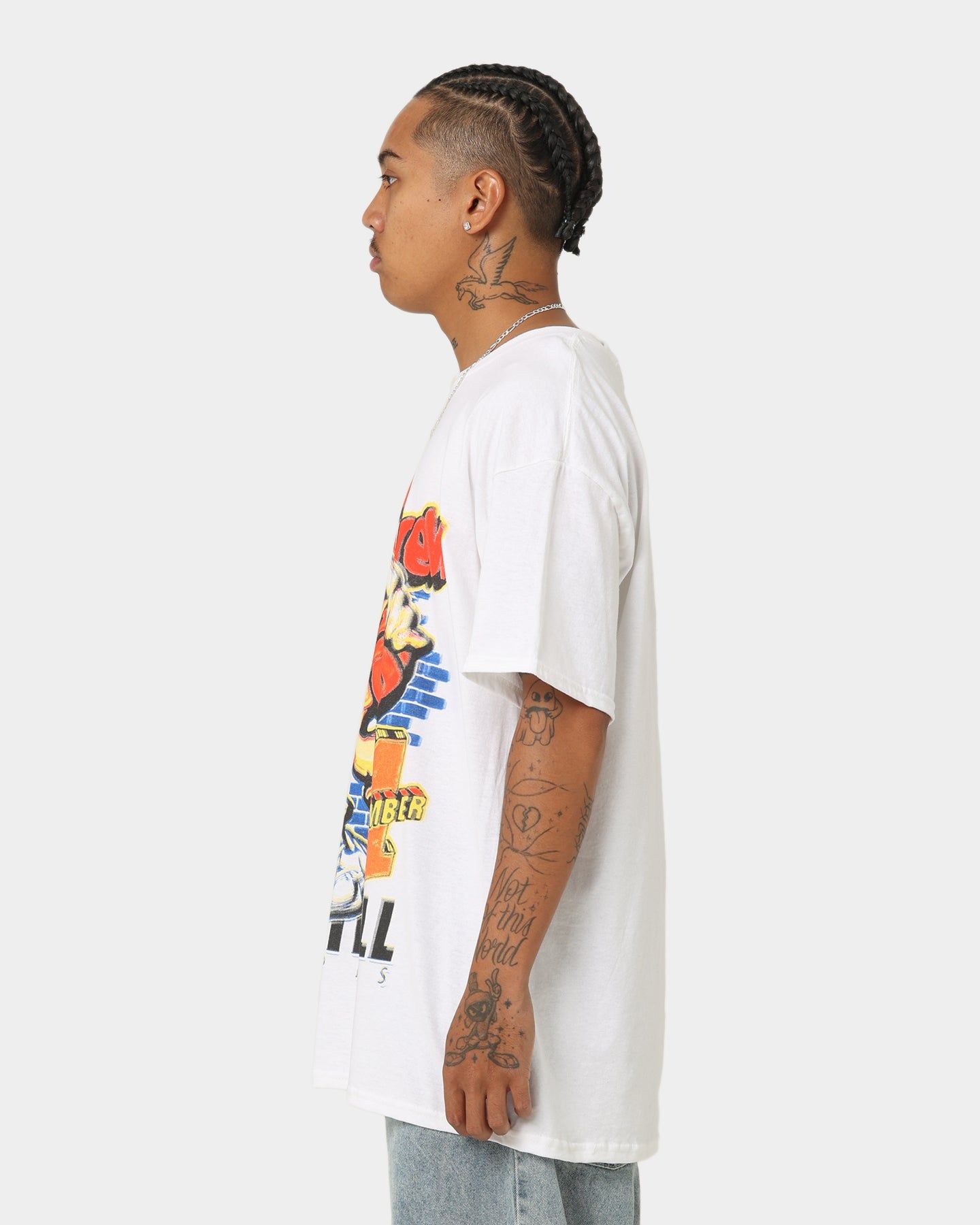 Goat Crew Street Ball T-Shirt White sold by Culture Kings product image thumbnail 6