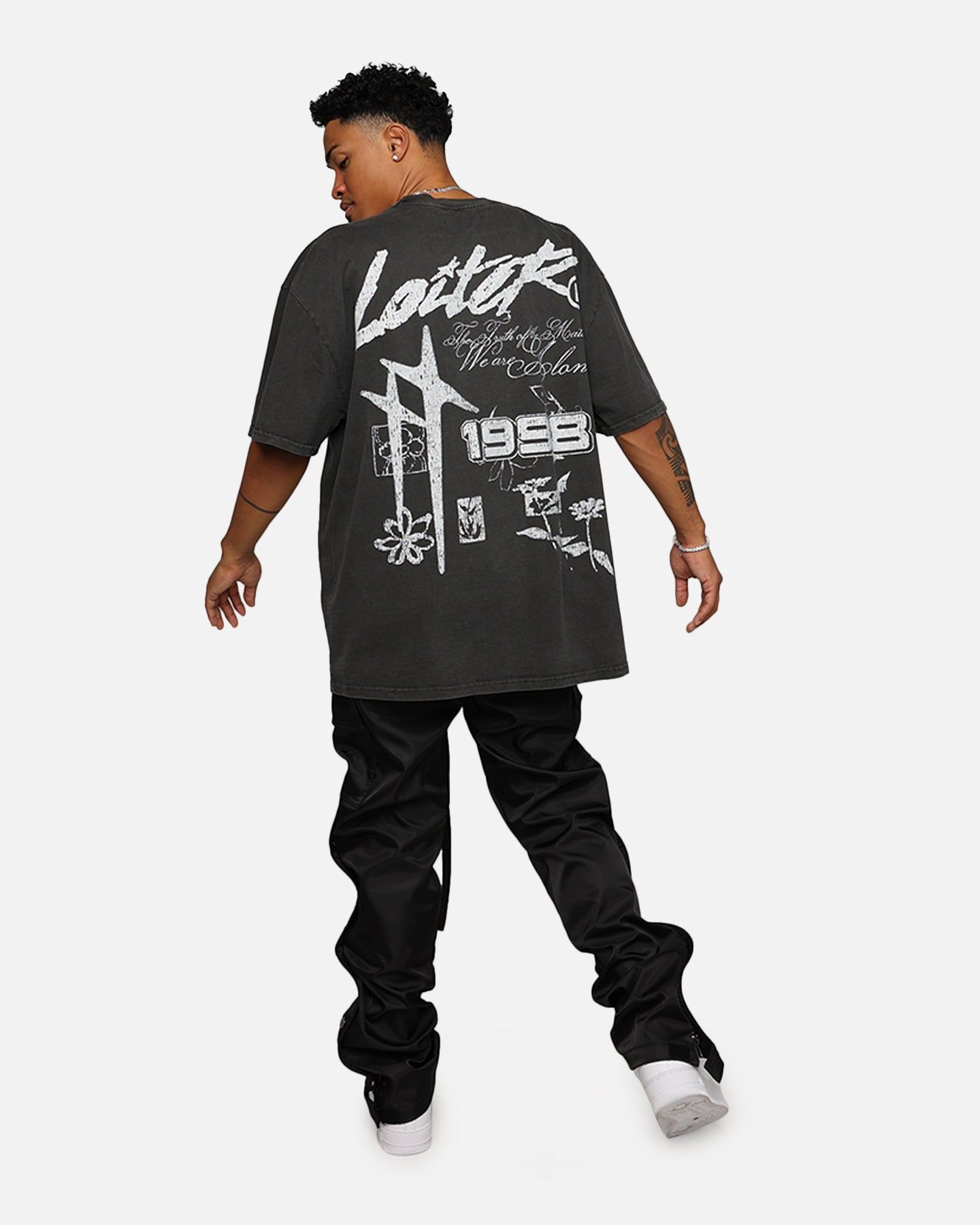 Loiter Firing Range Vintage T-Shirt Black Wash sold by Culture Kings product image thumbnail 3