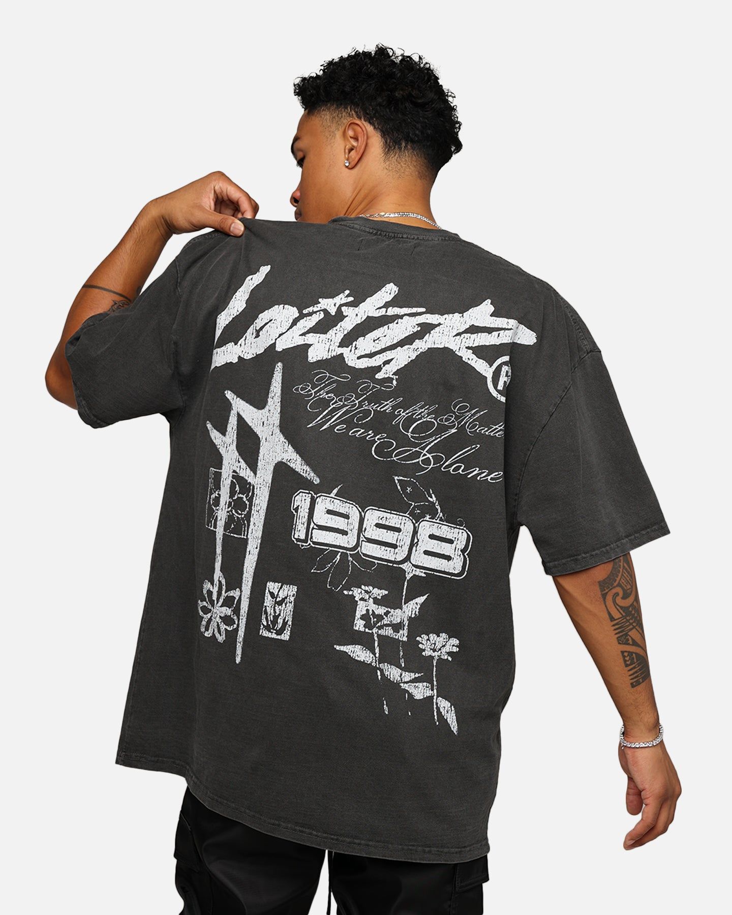 Loiter Firing Range Vintage T-Shirt Black Wash sold by Culture Kings product image thumbnail 2