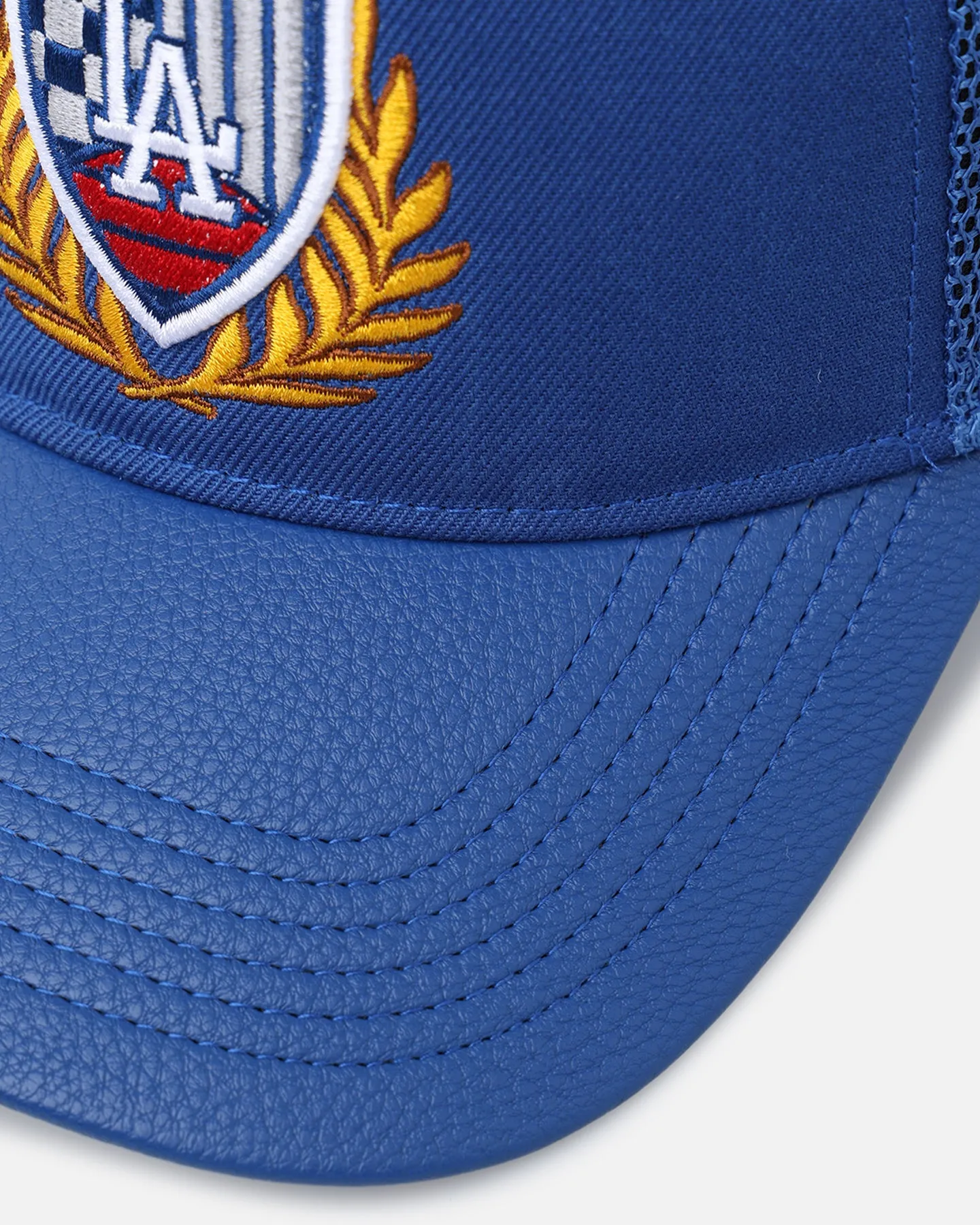 Pro Standard Los Angeles Dodgers Fast Lane Logo Wool Trucker Strapback Blue sold by Culture Kings product image thumbnail 2