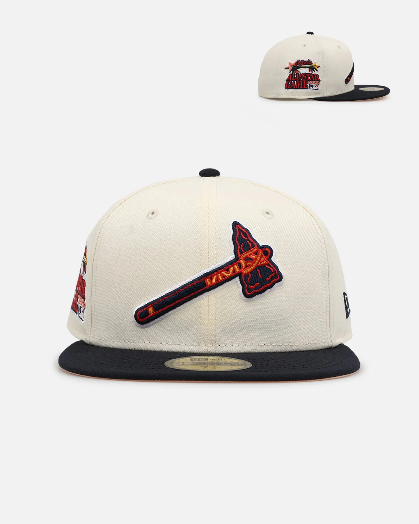 New Era Atlanta Braves 'Chrome OTC' 59FIFTY Fitted Chrome/OTC sold by Culture Kings