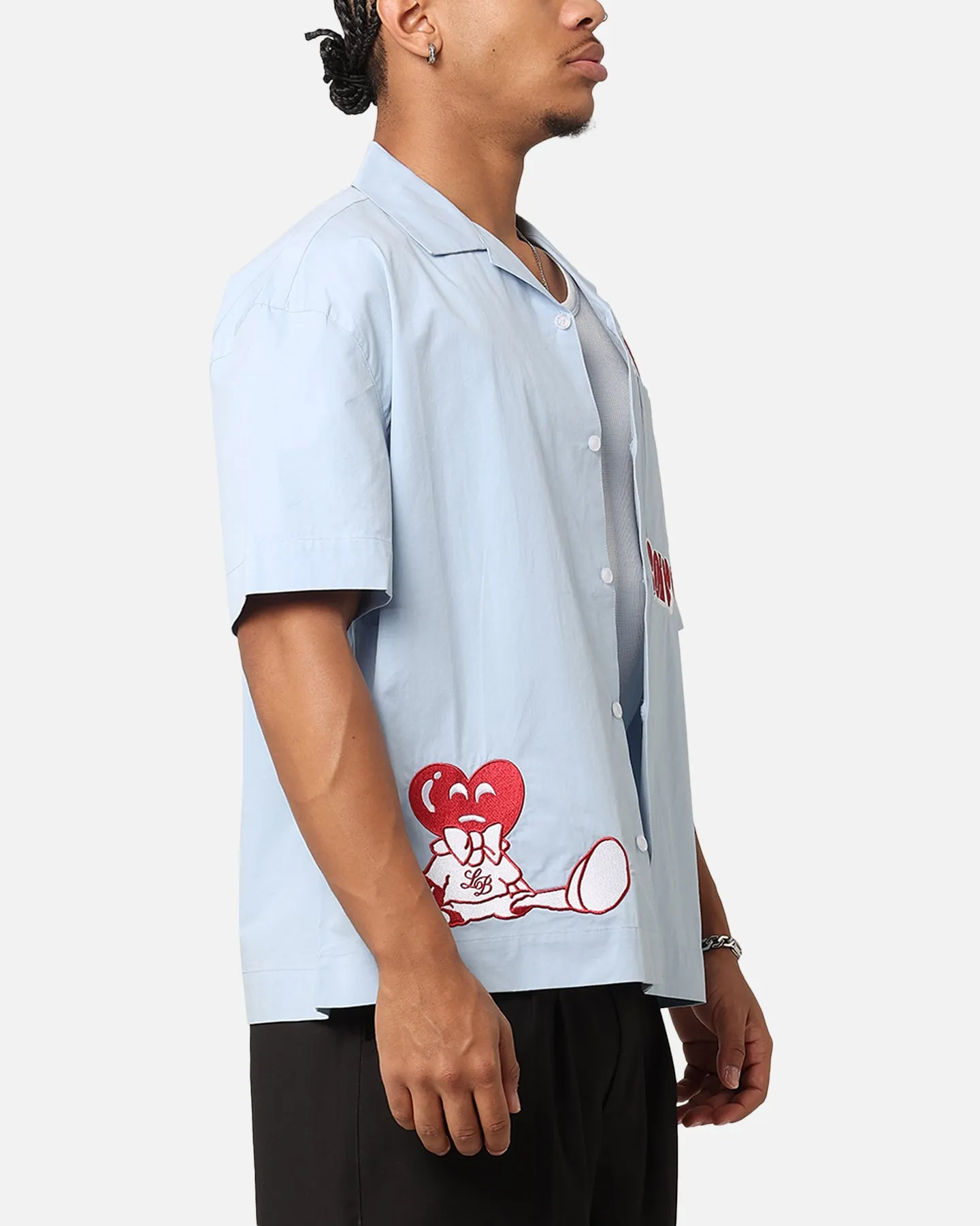 Carre Rose Experience Button Up Shirt Blue sold by Culture Kings product image thumbnail 5