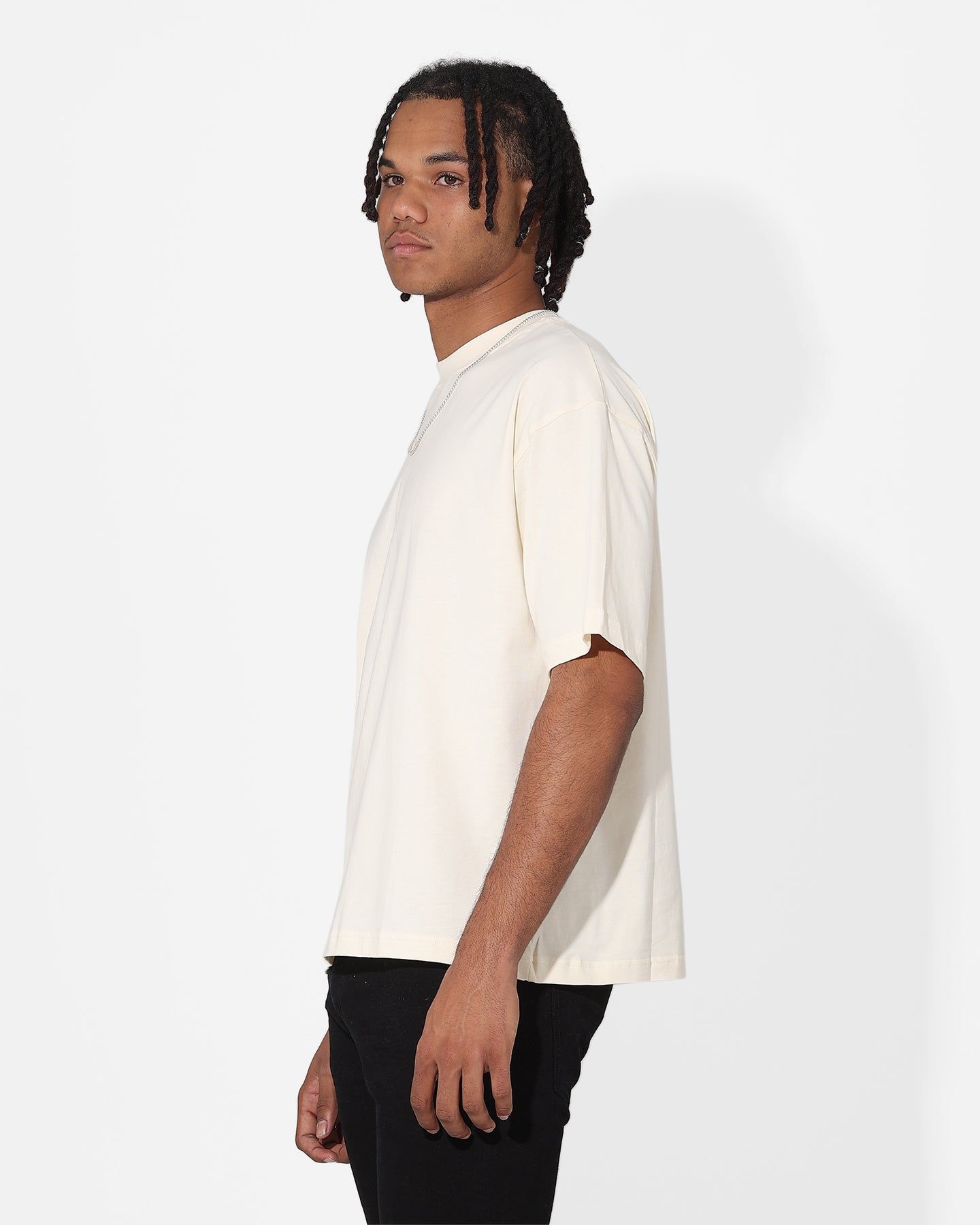 Saint Morta Dropped T-Shirt Off White sold by Culture Kings product image thumbnail 5