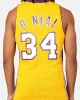 Mitchell & Ness Los Angeles Lakers Shaquille O'Neal '99-00 Home Swing Jersey Yellow sold by Culture Kings