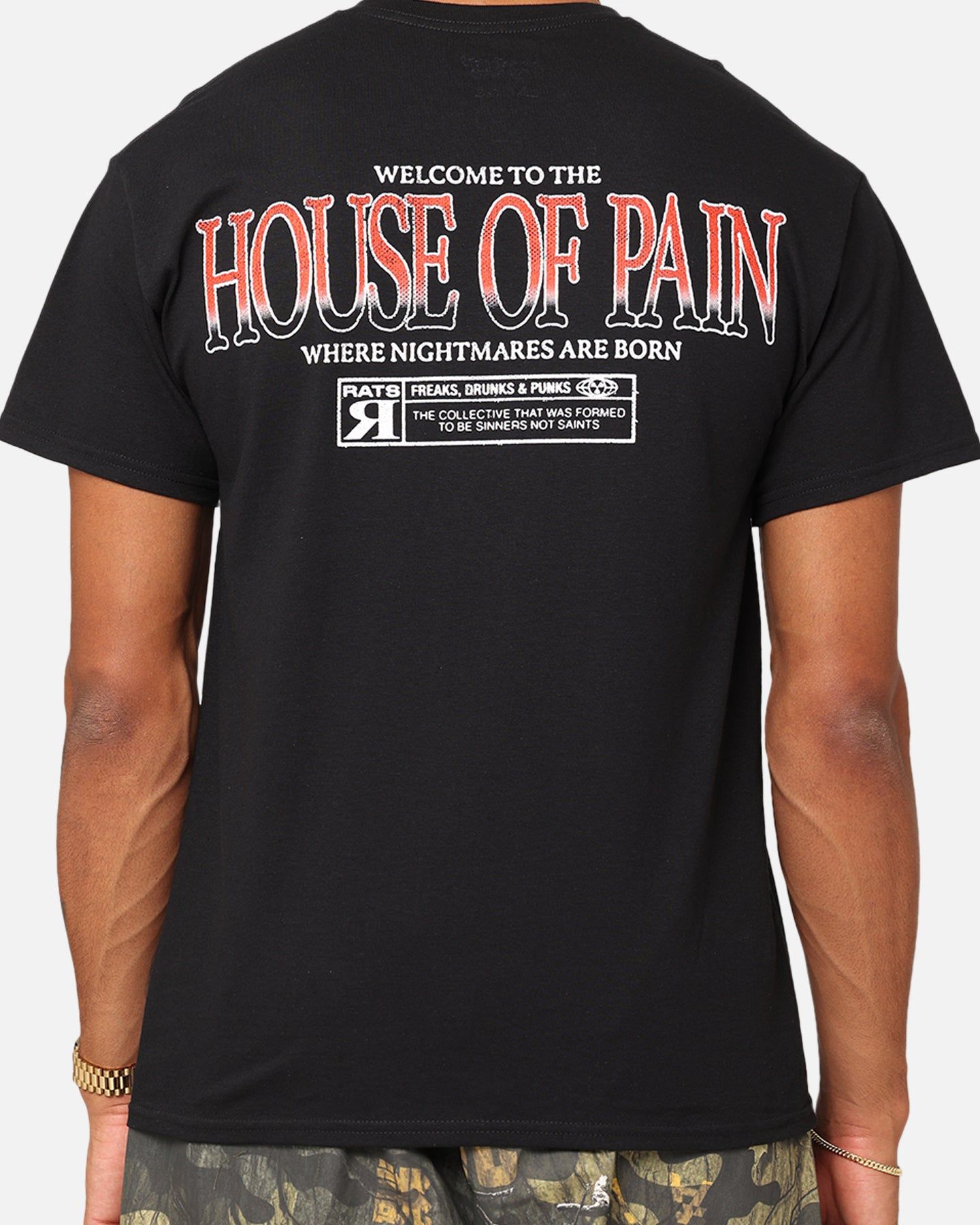 Rats Get Fat Rats Nightmare T-Shirt Black sold by Culture Kings product image thumbnail 5