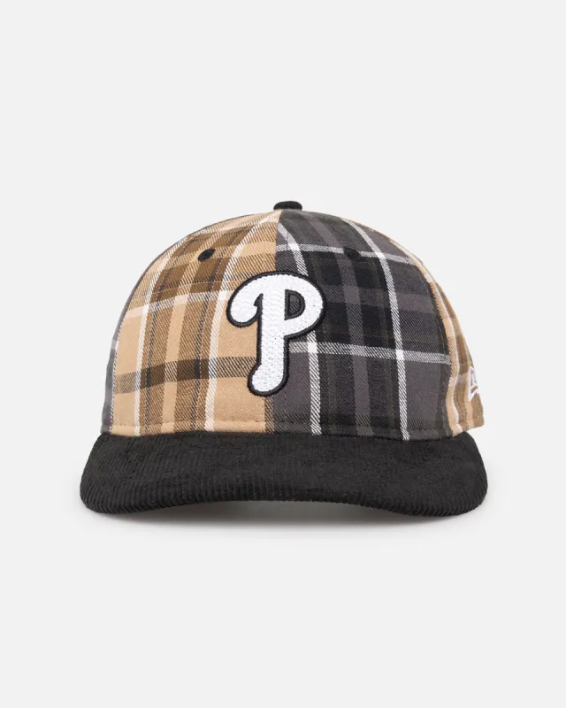 New Era Philadelphia Phillies 'Multi Panel Plaid' 9FIFTY High Crown Strapback Plaid sold by Culture Kings