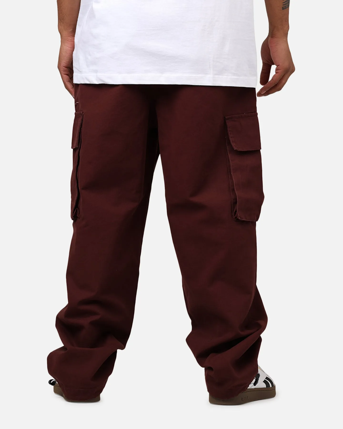 Carre Canvas Superior Cargo Joggers Maroon sold by Culture Kings product image thumbnail 5