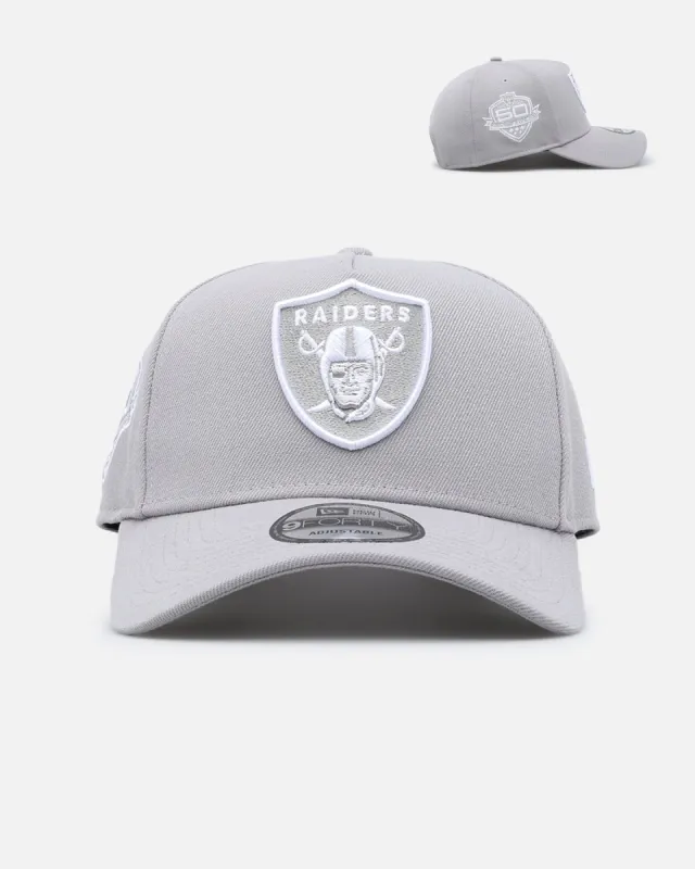 New Era Las Vegas Raiders 'Polychromatic' 9FORTY A-Frame Snapback Grey sold by Culture Kings