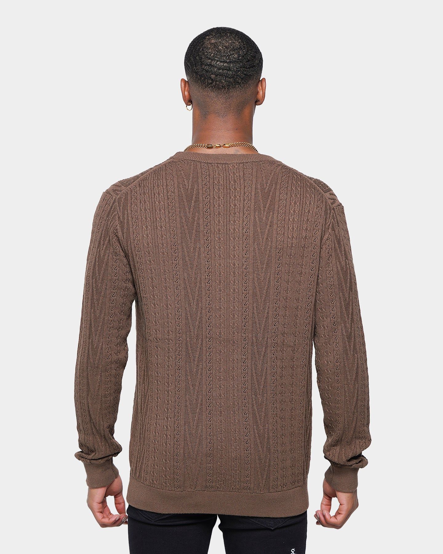 XXIII Cason Knit Crewneck Brown sold by Culture Kings product image thumbnail 3