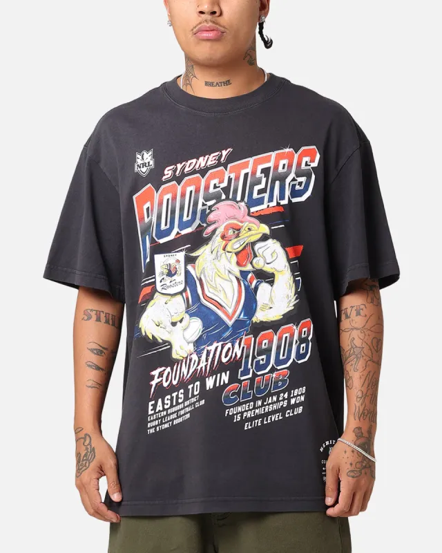 Mitchell & Ness Sydney Roosters 1998 Season T-Shirt Faded Black sold by Culture Kings