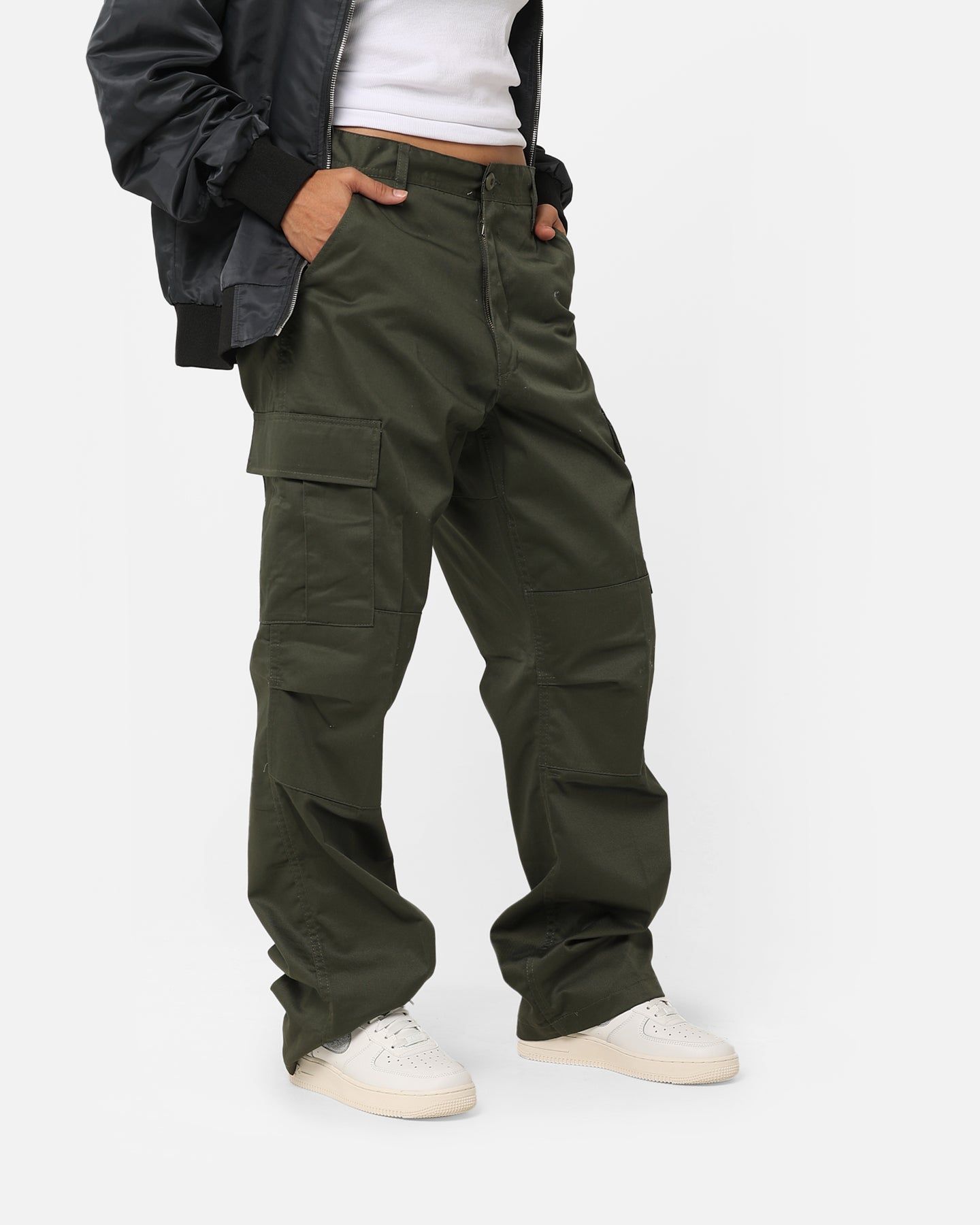 Rothco Women's Relaxed Fit Cargo Pants Olive sold by Culture Kings product image thumbnail 3