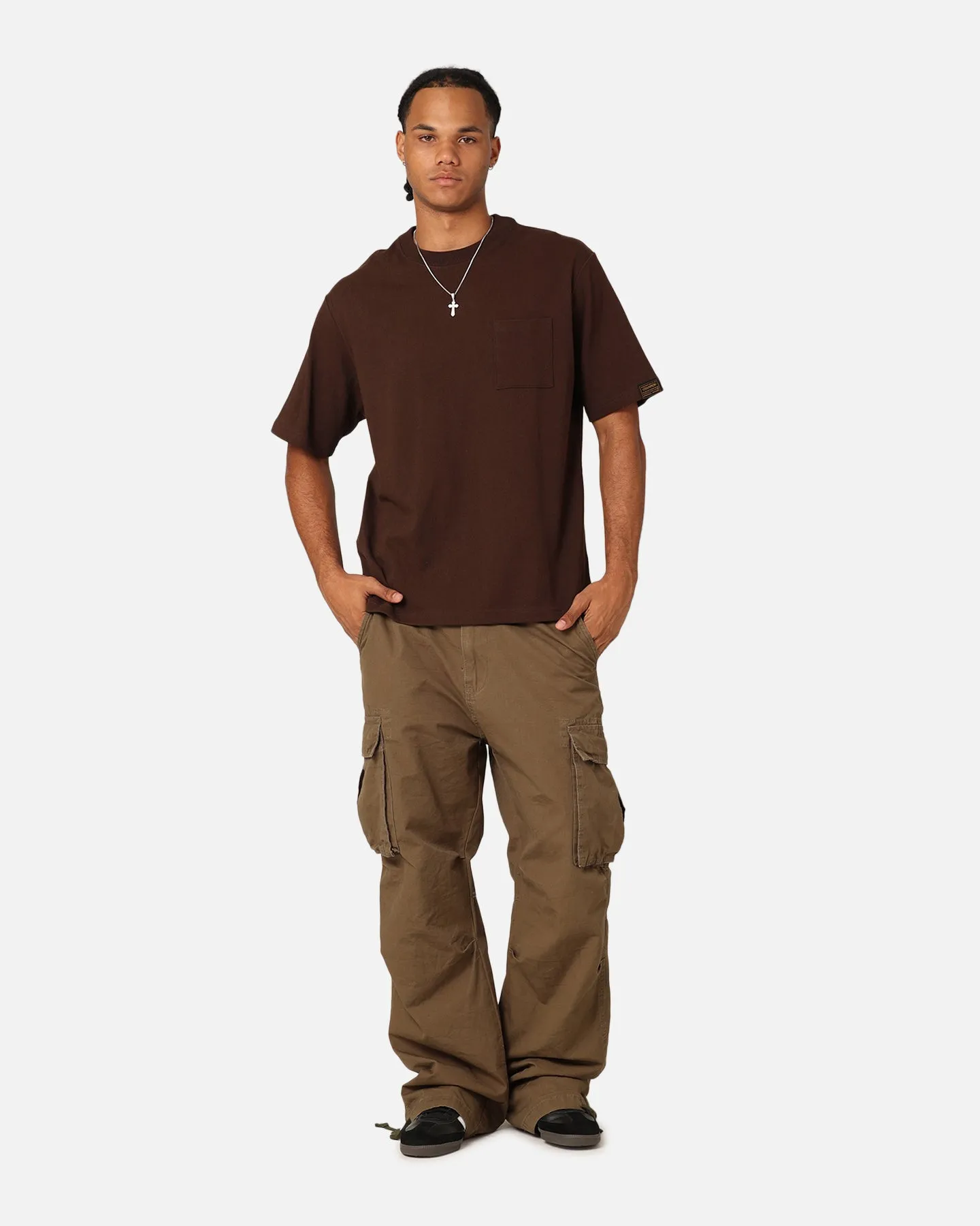 Champion Jersey Element T-Shirt Brown sold by Culture Kings product image thumbnail 2