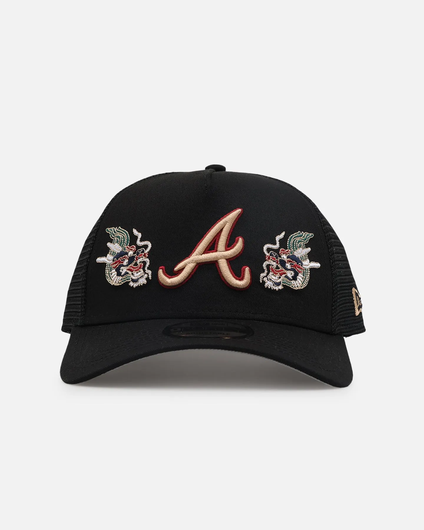 New Era Atlanta Braves 'Dragon Collection 2.0' 9FORTY A-Frame Snapback Black sold by Culture Kings