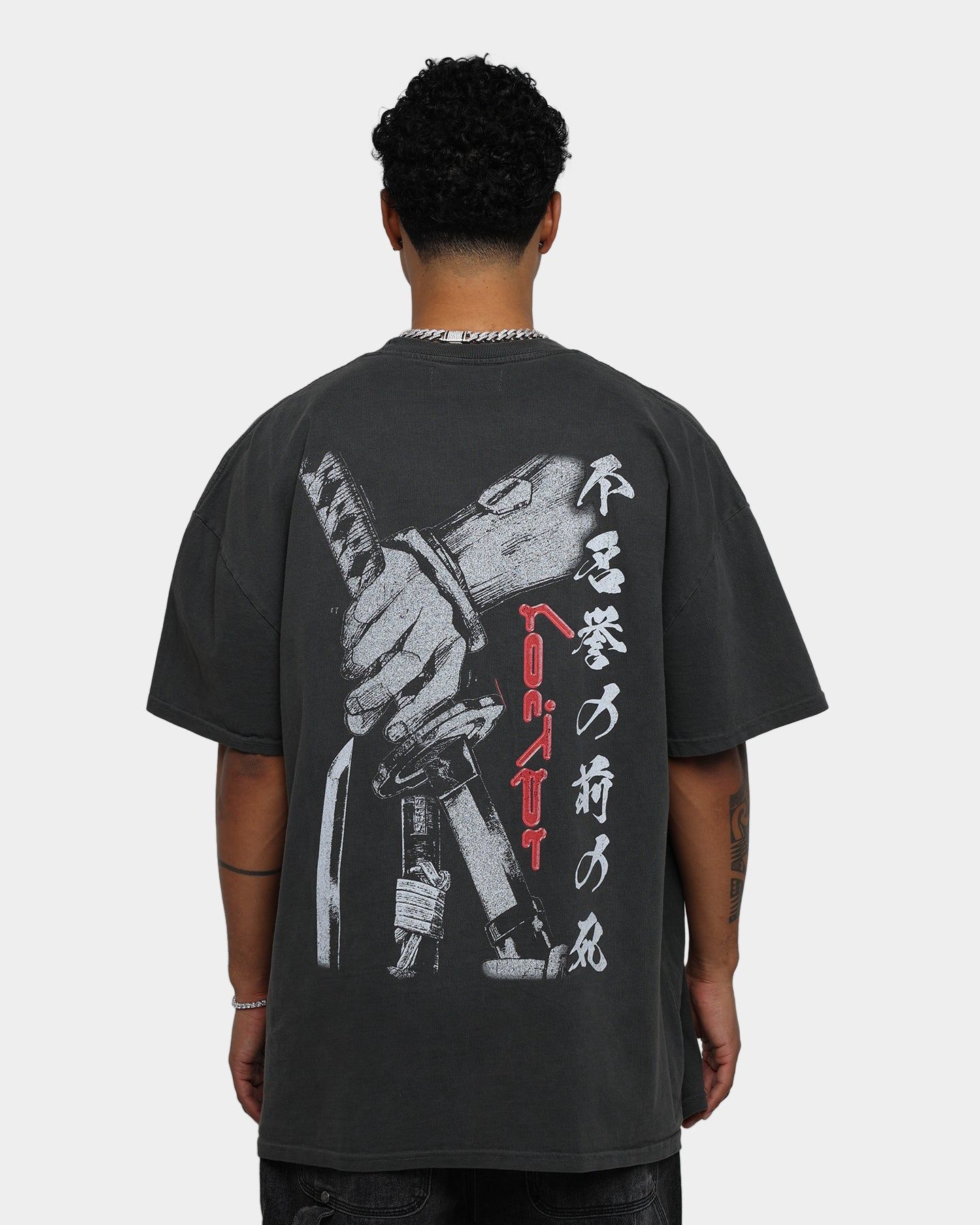 Loiter Ultimate Vengeance Vintage T-Shirt Black Wash sold by Culture Kings product image thumbnail 5