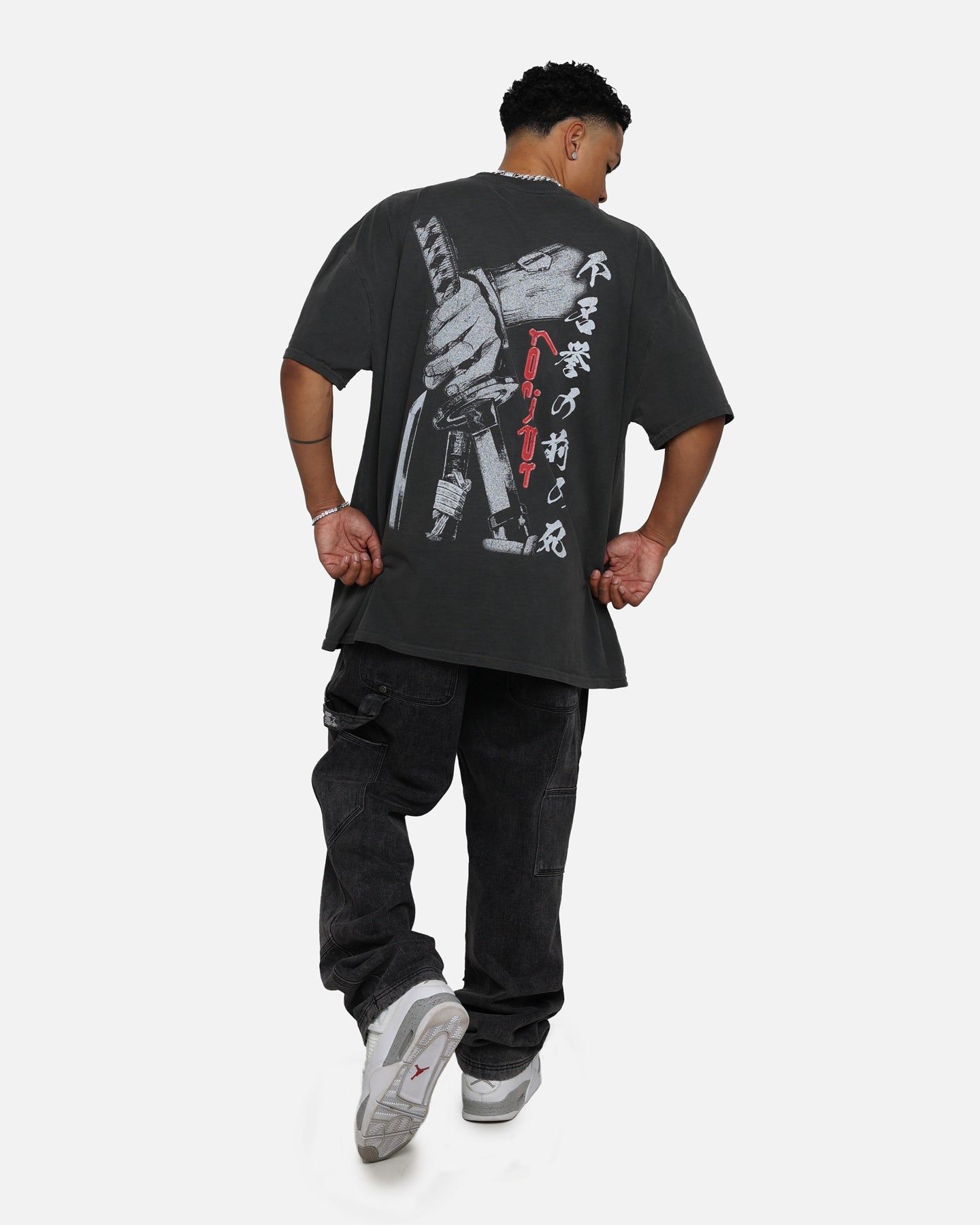 Loiter Ultimate Vengeance Vintage T-Shirt Black Wash sold by Culture Kings product image thumbnail 3