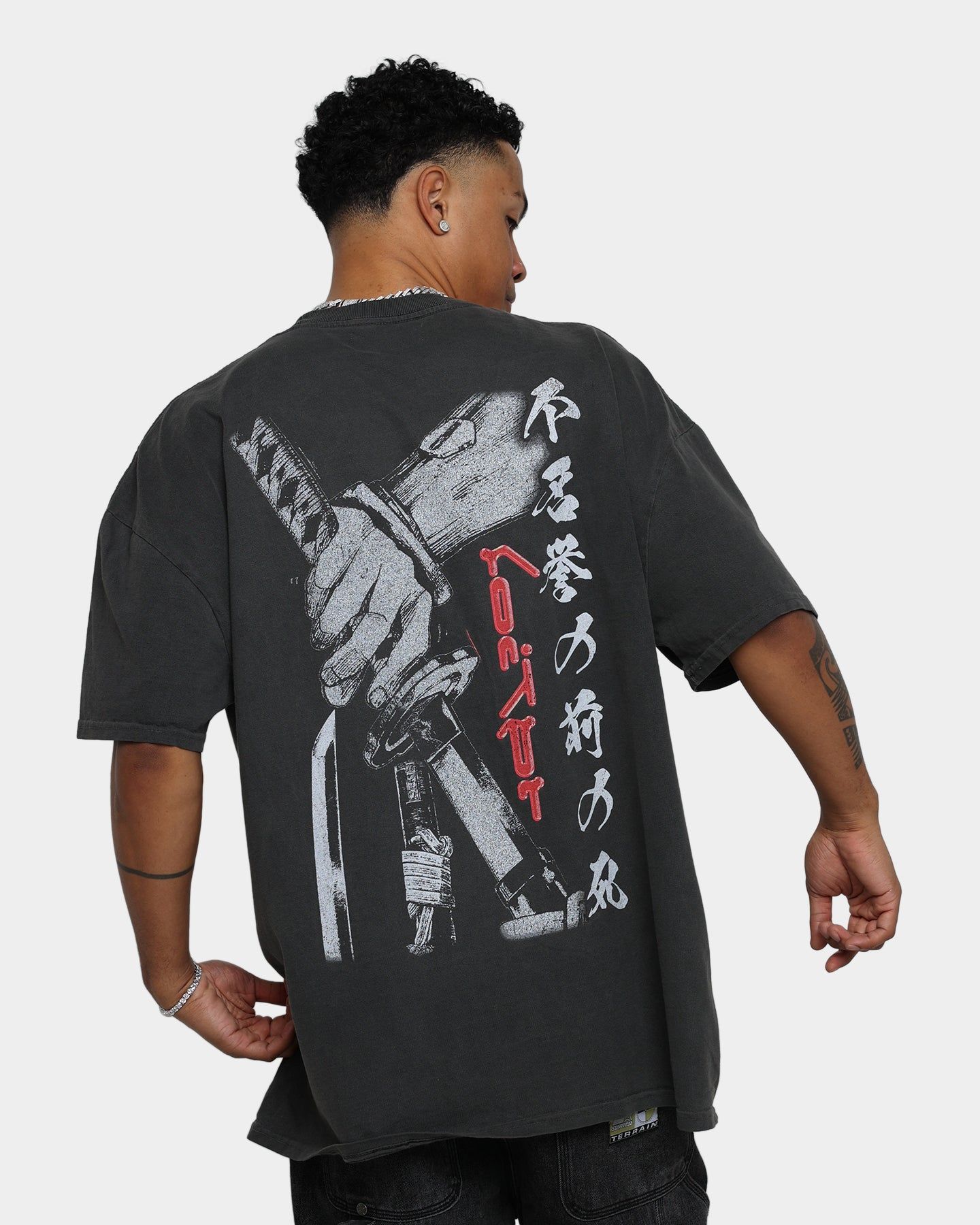 Loiter Ultimate Vengeance Vintage T-Shirt Black Wash sold by Culture Kings product image thumbnail 2
