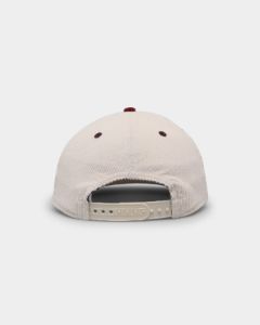 New Era Brisbane Broncos 'NRL Retro Script Corduroy' Golfer Snapback Chrome White sold by Culture Kings