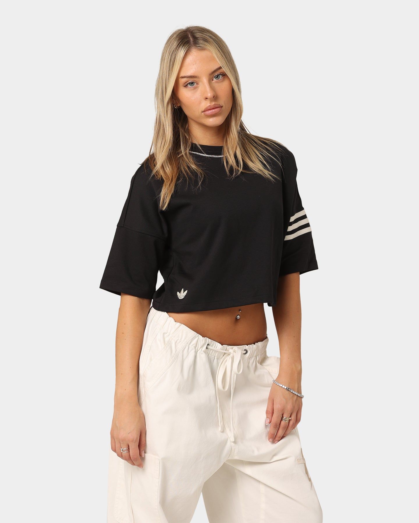 Adidas Women's NeuClassics T-Shirt Black sold by Culture Kings